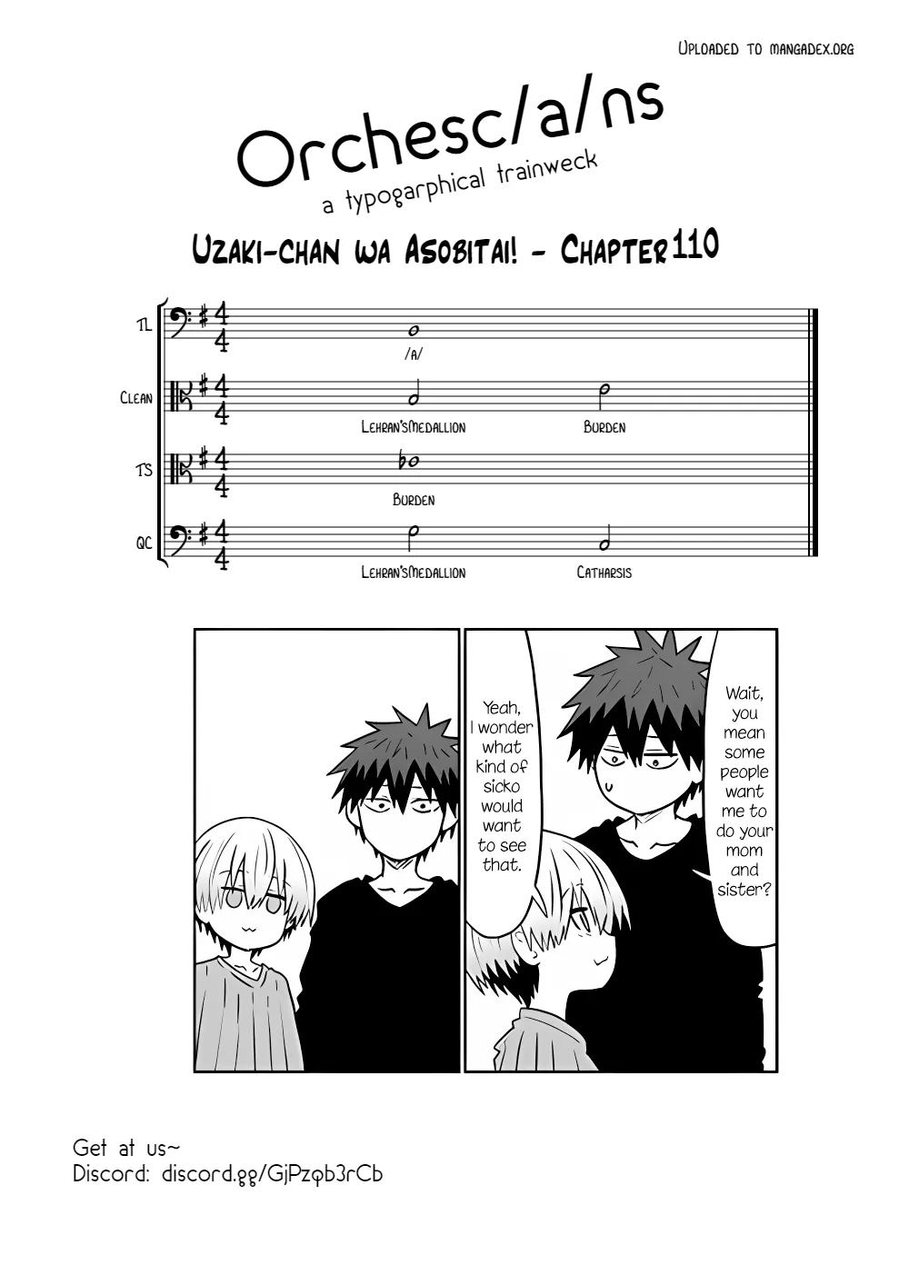 Uzaki-Chan Wa Asobitai! Chapter 110 page 26 - 