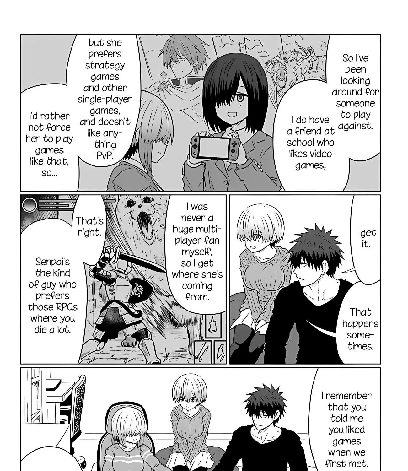 Uzaki-Chan Wa Asobitai! Chapter 110 page 6 - 