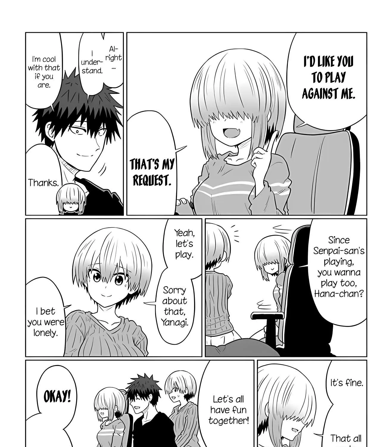 Uzaki-Chan Wa Asobitai! Chapter 110 page 8 - 