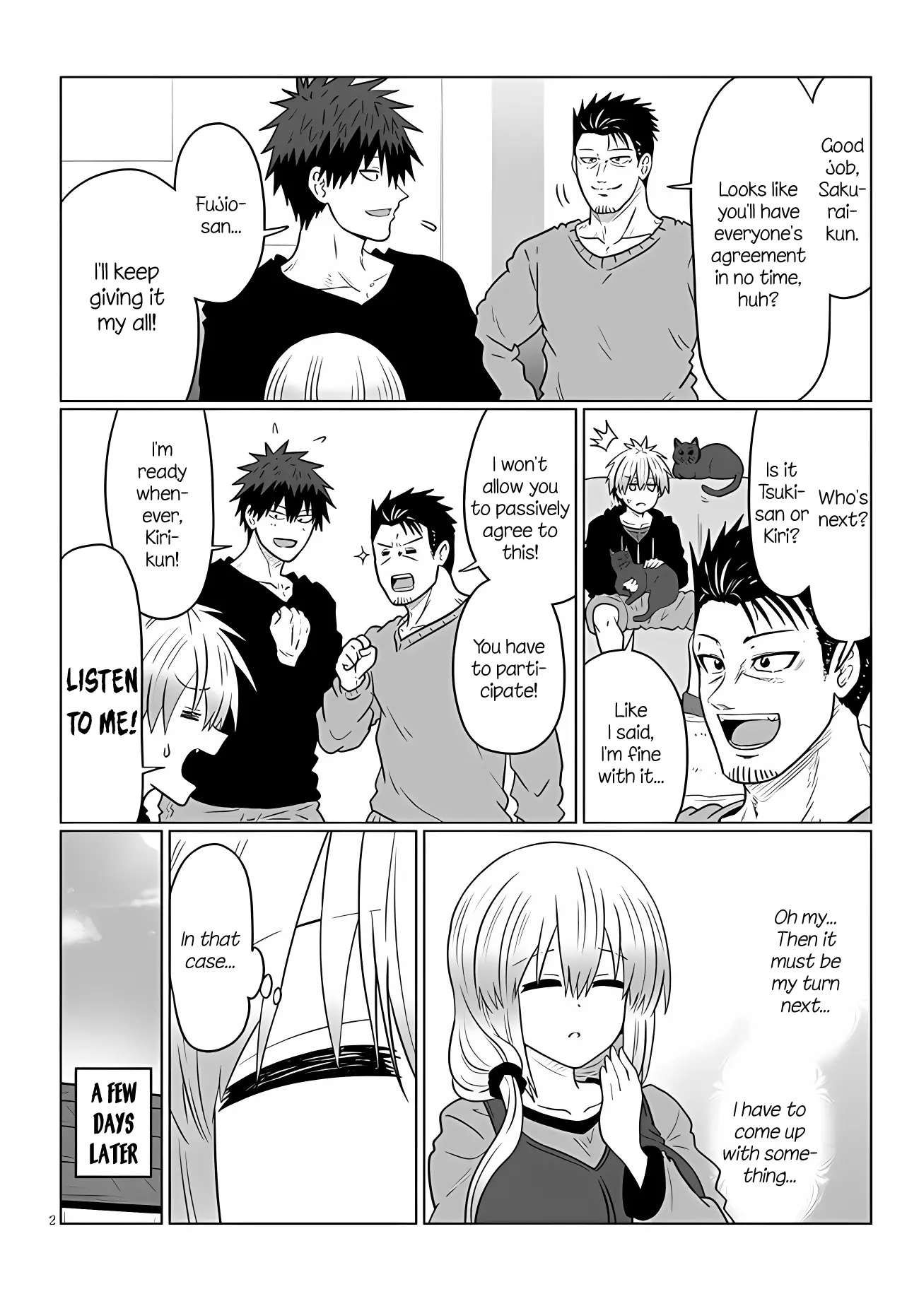 Uzaki-Chan Wa Asobitai! Chapter 111 page 2 - 
