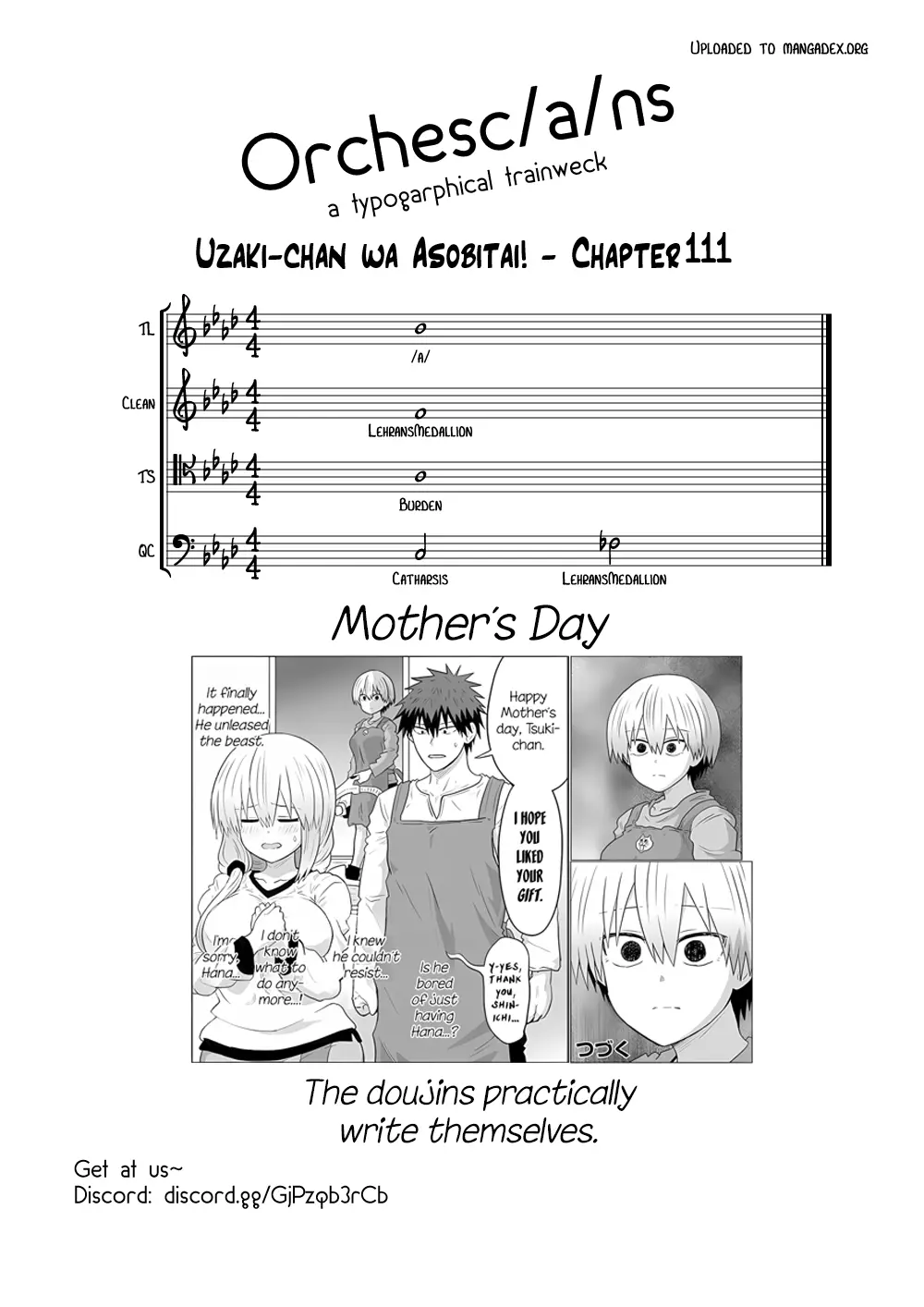 Uzaki-Chan Wa Asobitai! Chapter 111 page 13 - 