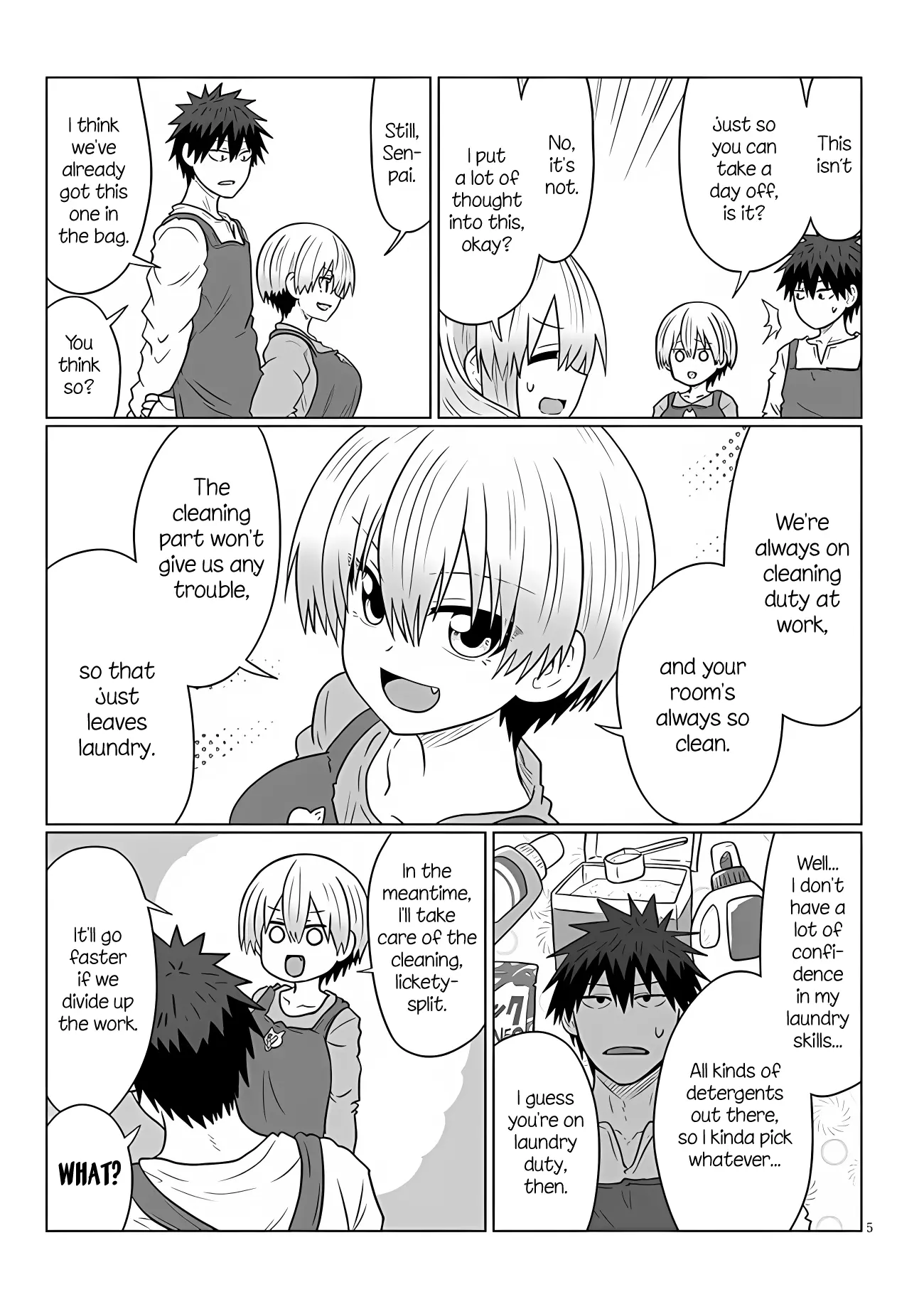 Uzaki-Chan Wa Asobitai! Chapter 111 page 5 - 