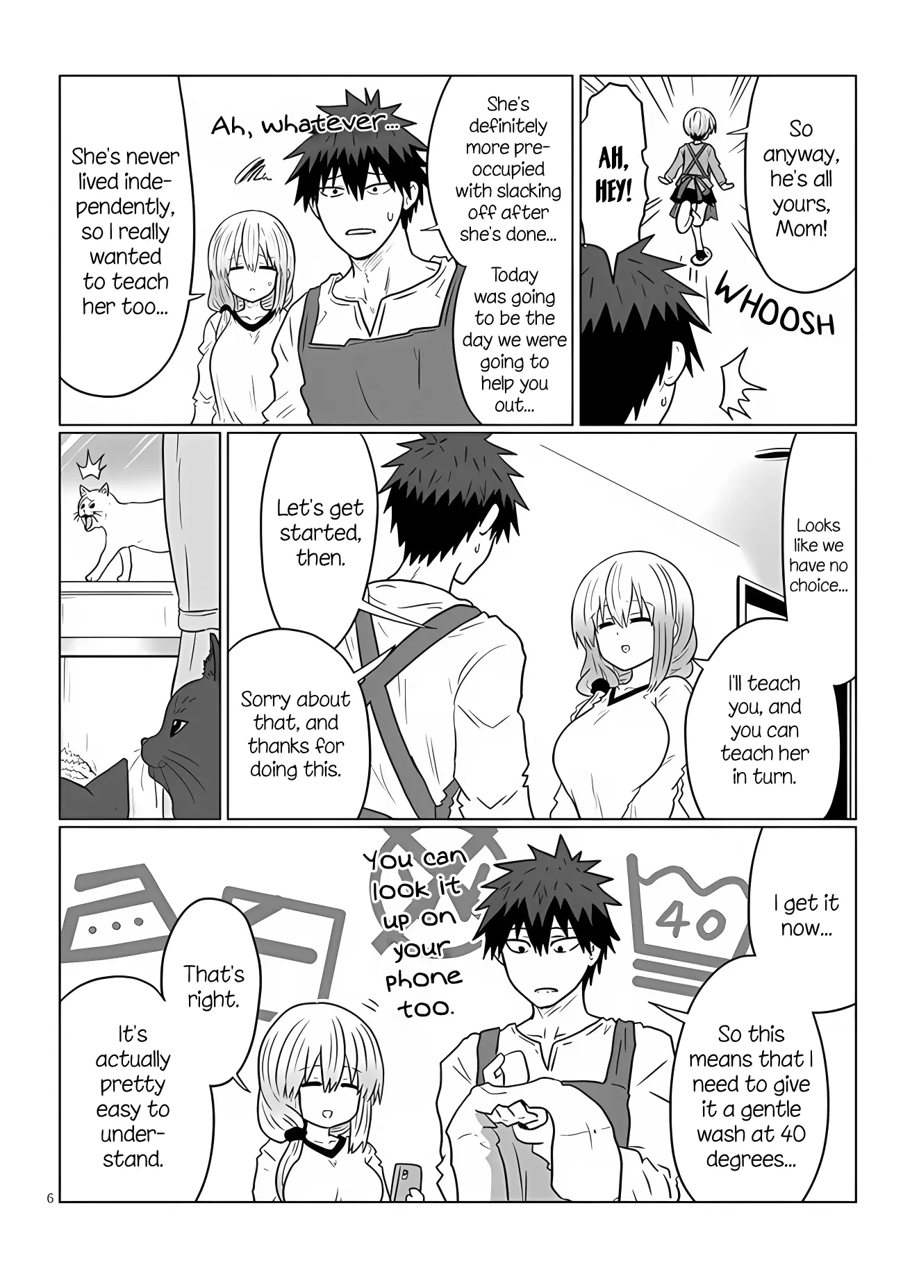 Uzaki-Chan Wa Asobitai! Chapter 111 page 6 - 