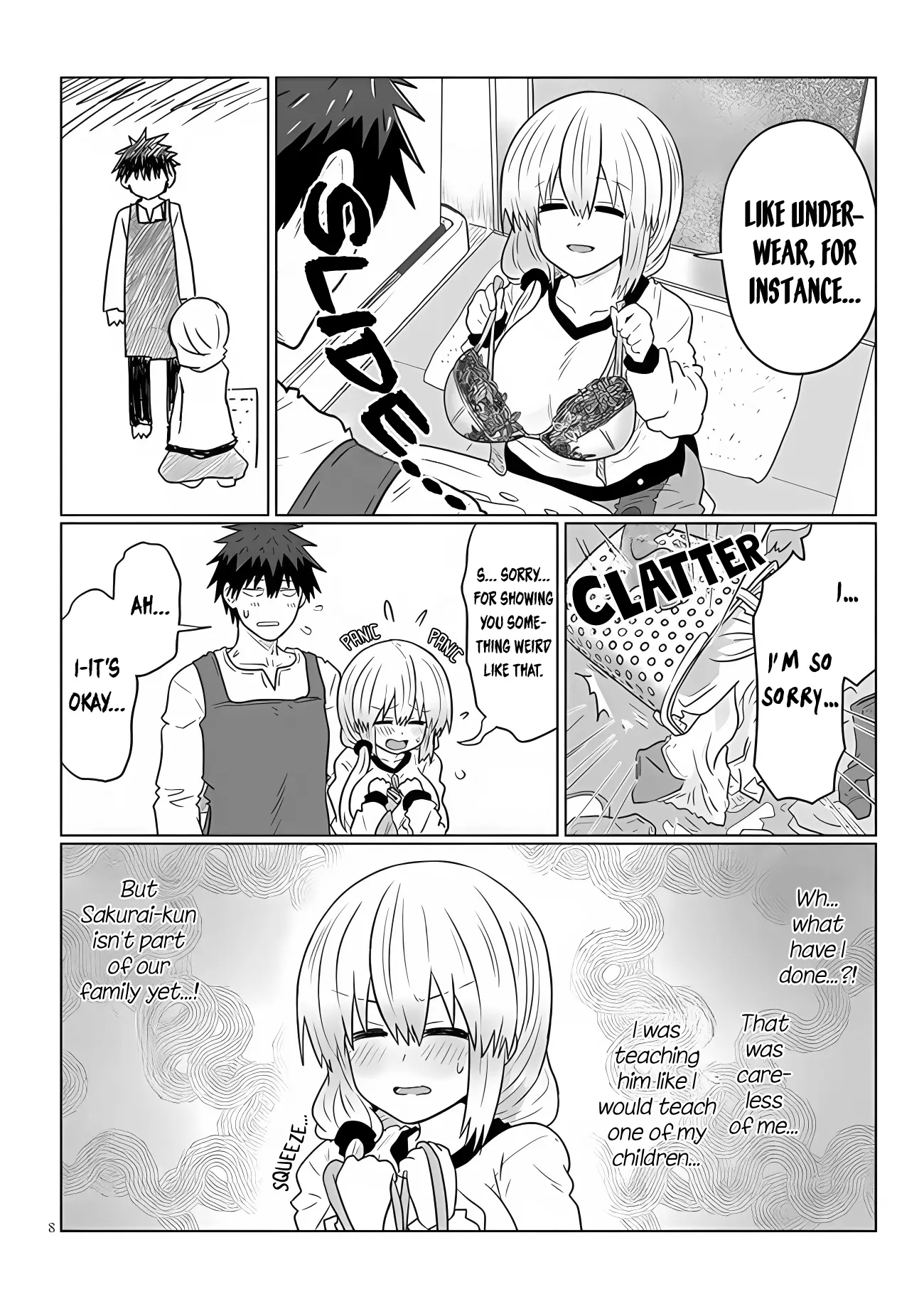 Uzaki-Chan Wa Asobitai! Chapter 111 page 8 - 