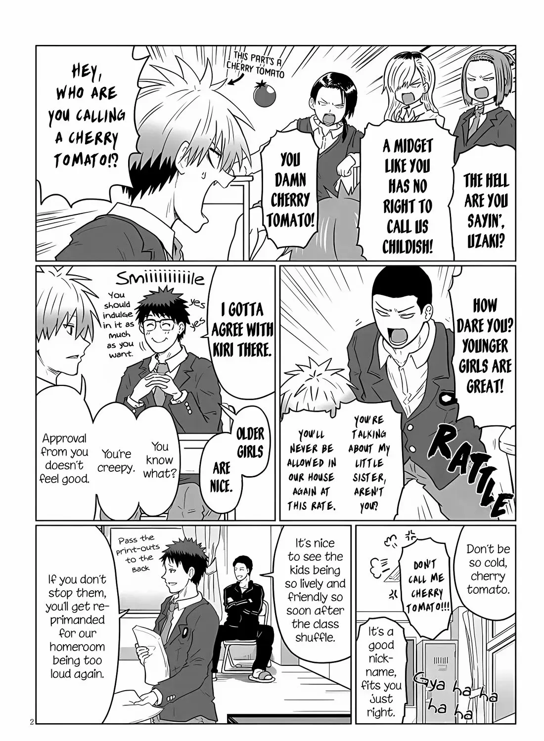 Uzaki-Chan Wa Asobitai! Chapter 112 page 4 - 