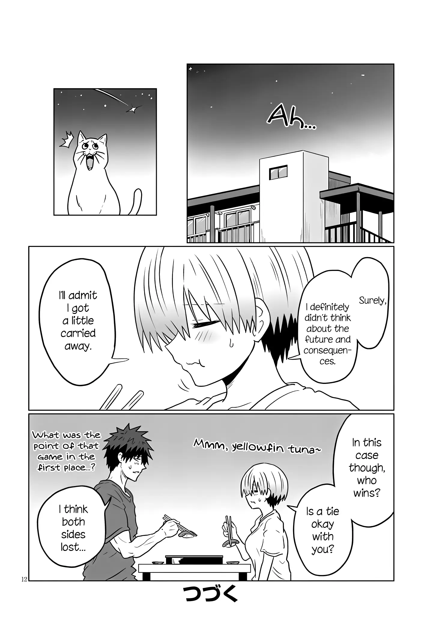Uzaki-Chan Wa Asobitai! Chapter 114 page 12 - 