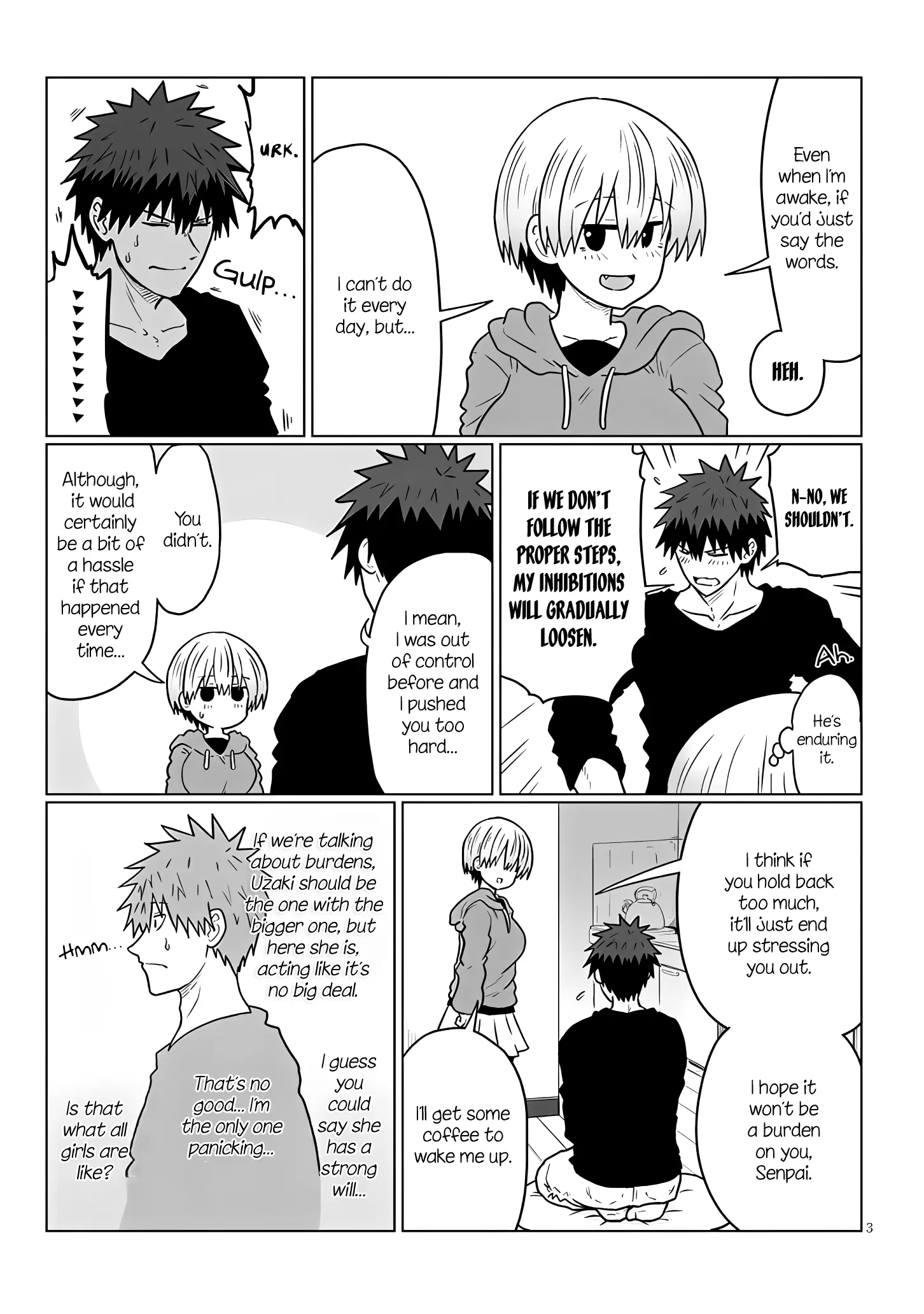Uzaki-Chan Wa Asobitai! Chapter 114 page 3 - 