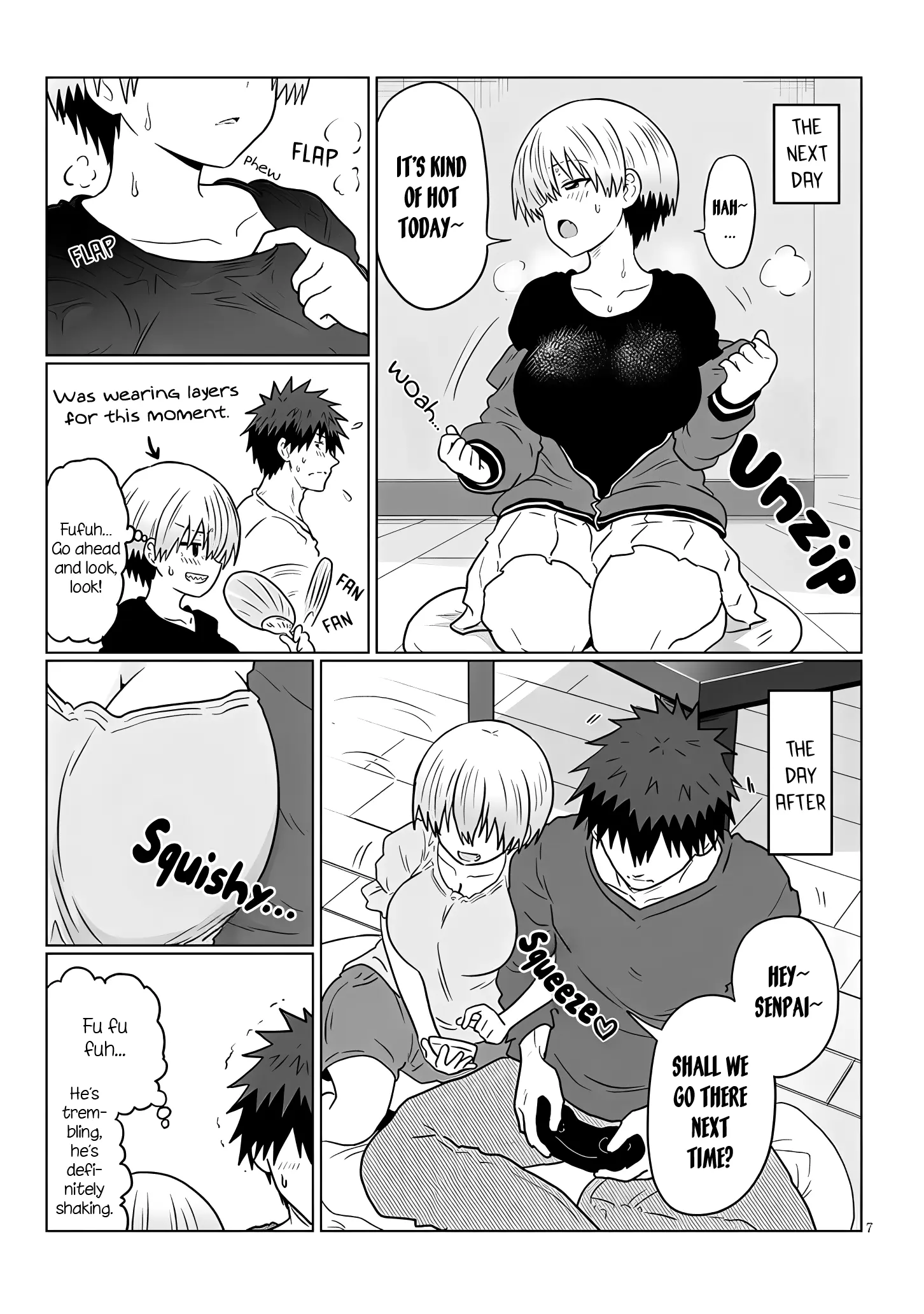 Uzaki-Chan Wa Asobitai! Chapter 114 page 7 - 