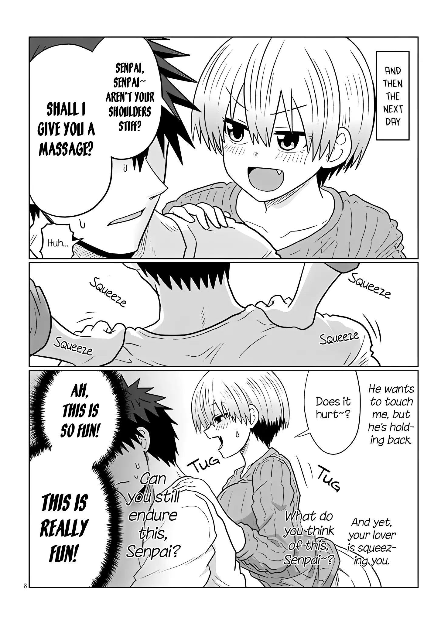 Uzaki-Chan Wa Asobitai! Chapter 114 page 8 - 