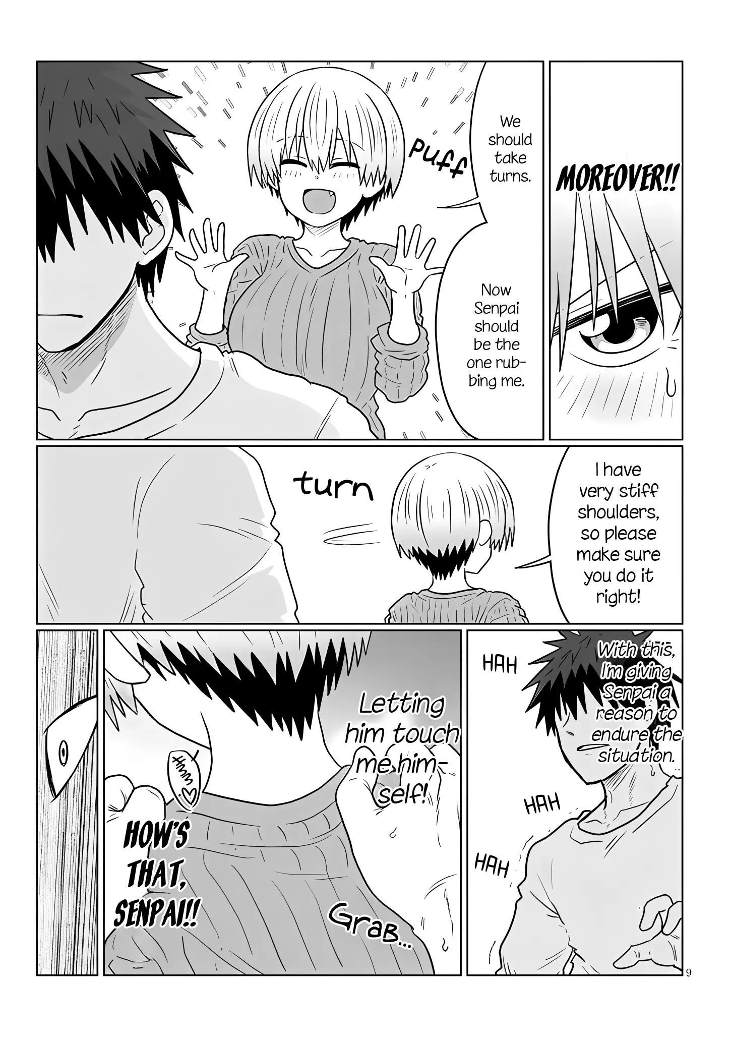 Uzaki-Chan Wa Asobitai! Chapter 114 page 9 - 