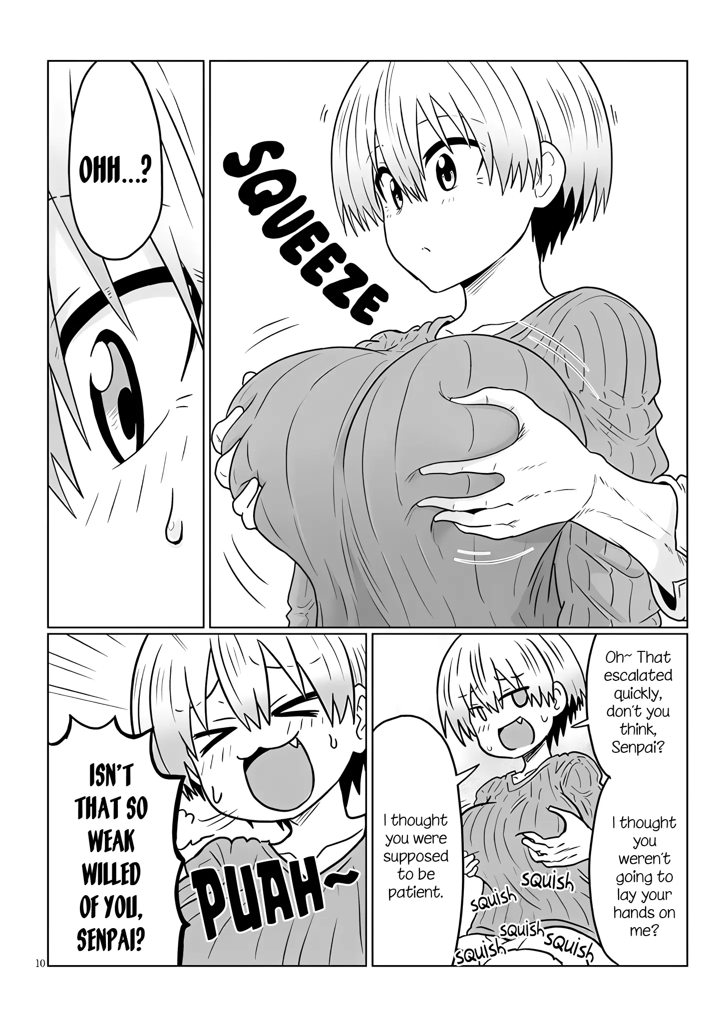 Uzaki-Chan Wa Asobitai! Chapter 114 page 10 - 