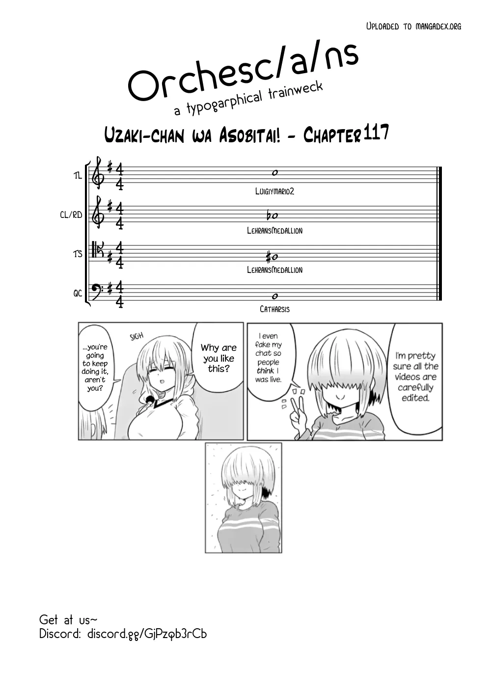 Uzaki-Chan Wa Asobitai! Chapter 117 page 26 - 