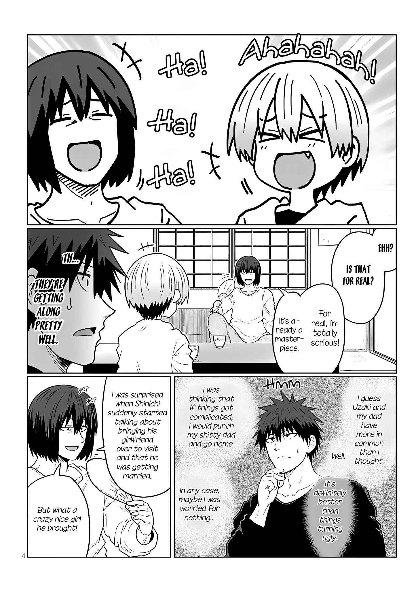Uzaki-Chan Wa Asobitai! Chapter 118 page 4 - 