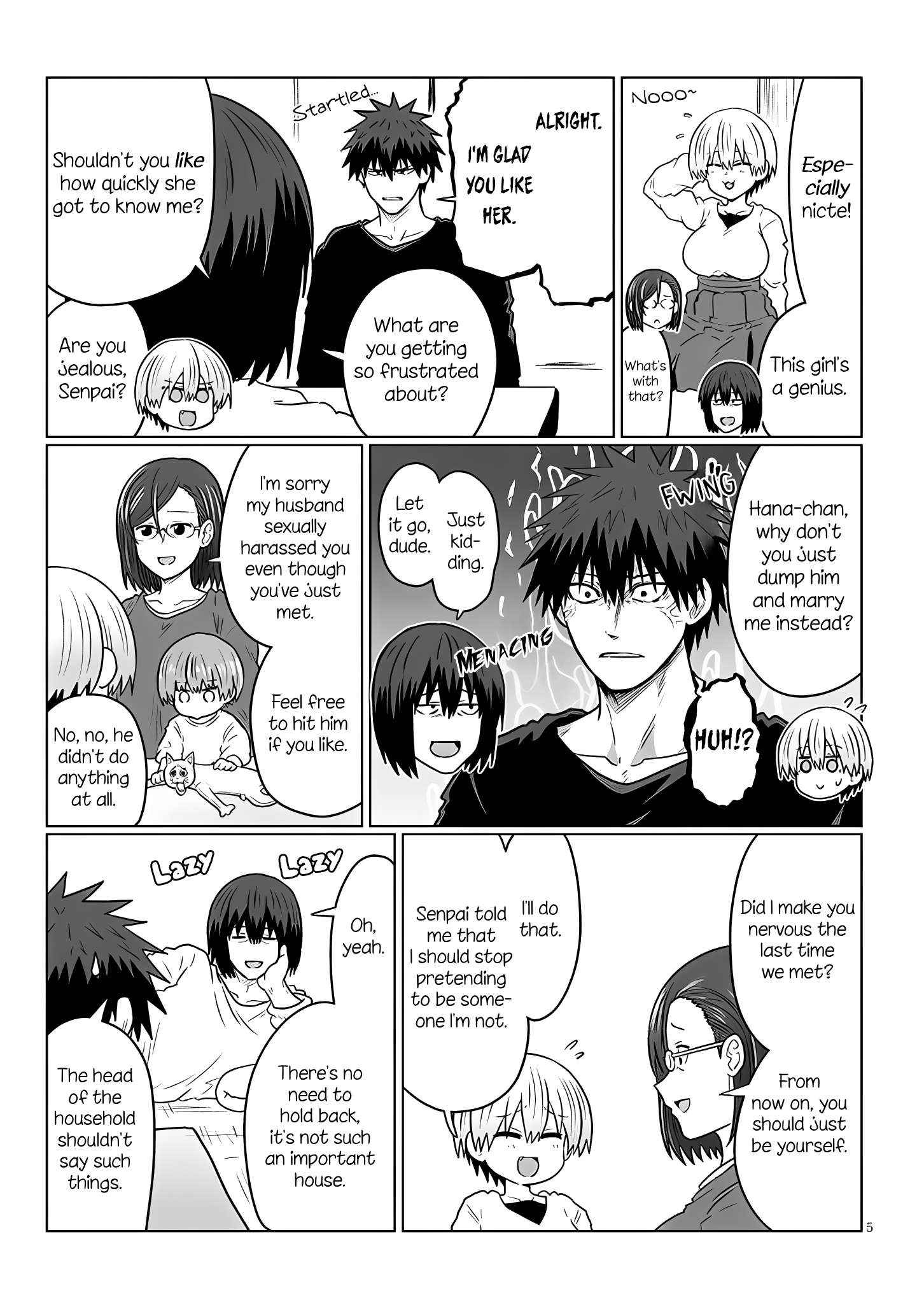 Uzaki-Chan Wa Asobitai! Chapter 118 page 5 - 