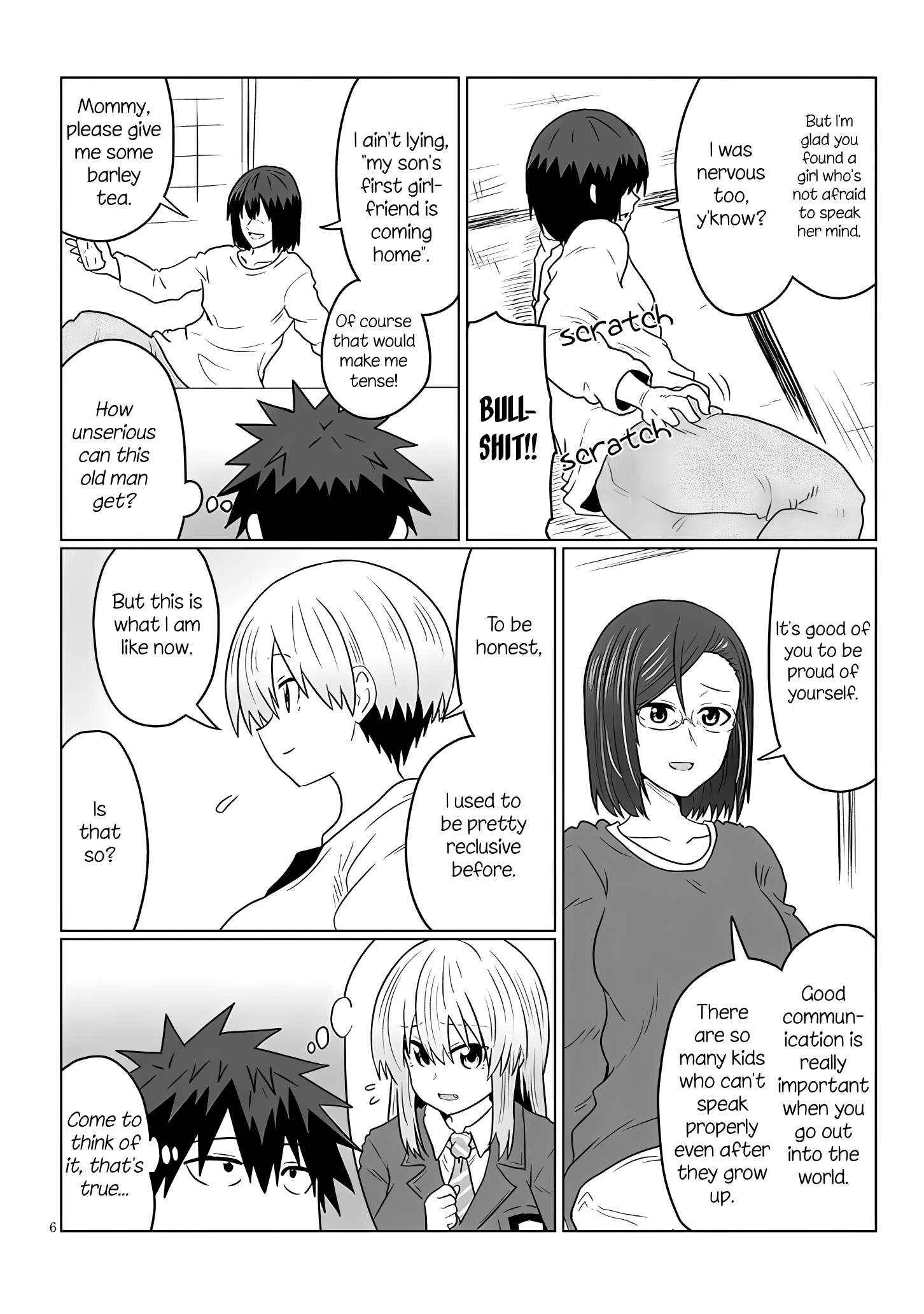 Uzaki-Chan Wa Asobitai! Chapter 118 page 6 - 