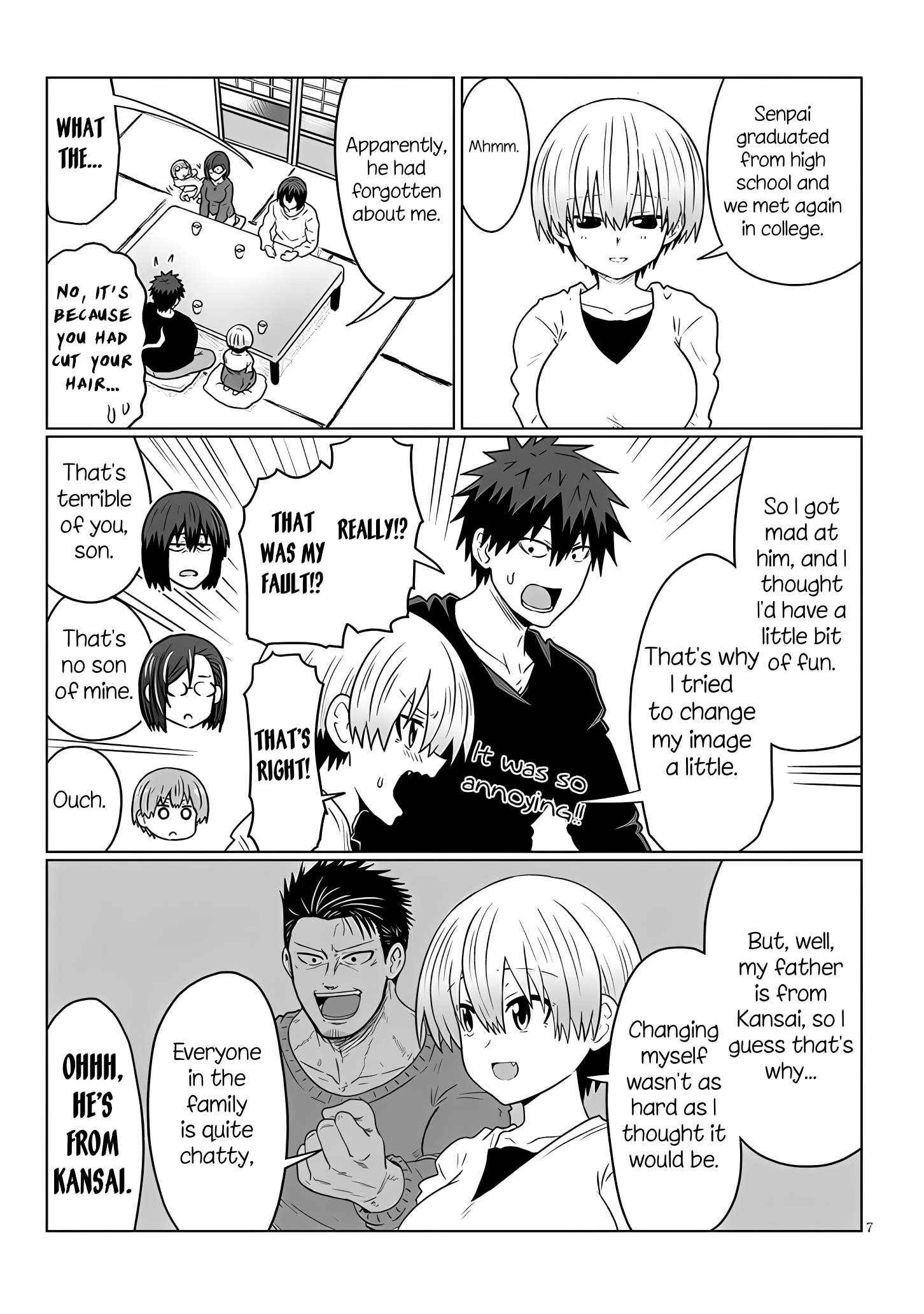 Uzaki-Chan Wa Asobitai! Chapter 118 page 7 - 