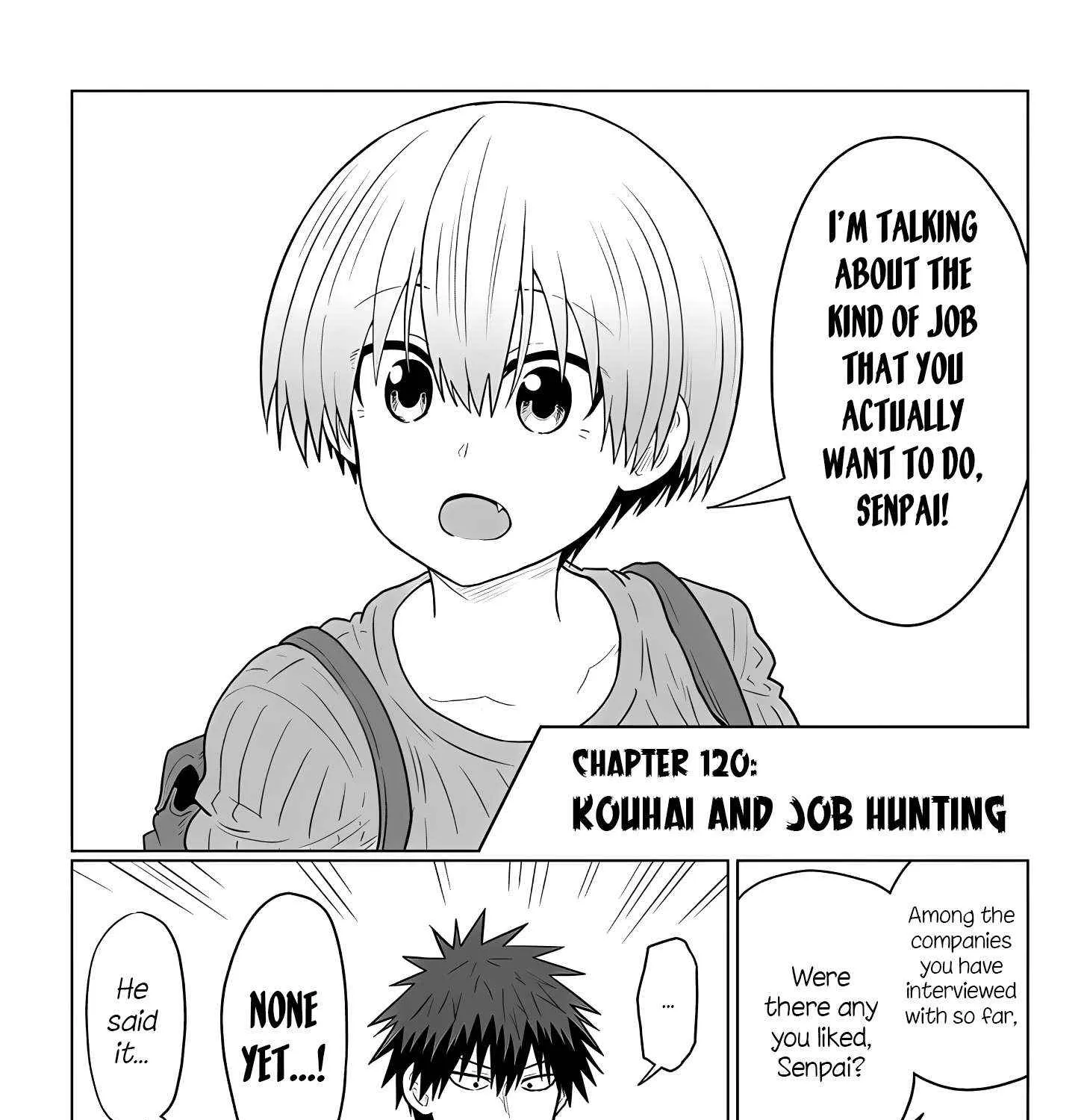 Uzaki-Chan Wa Asobitai! Chapter 120 page 4 - 