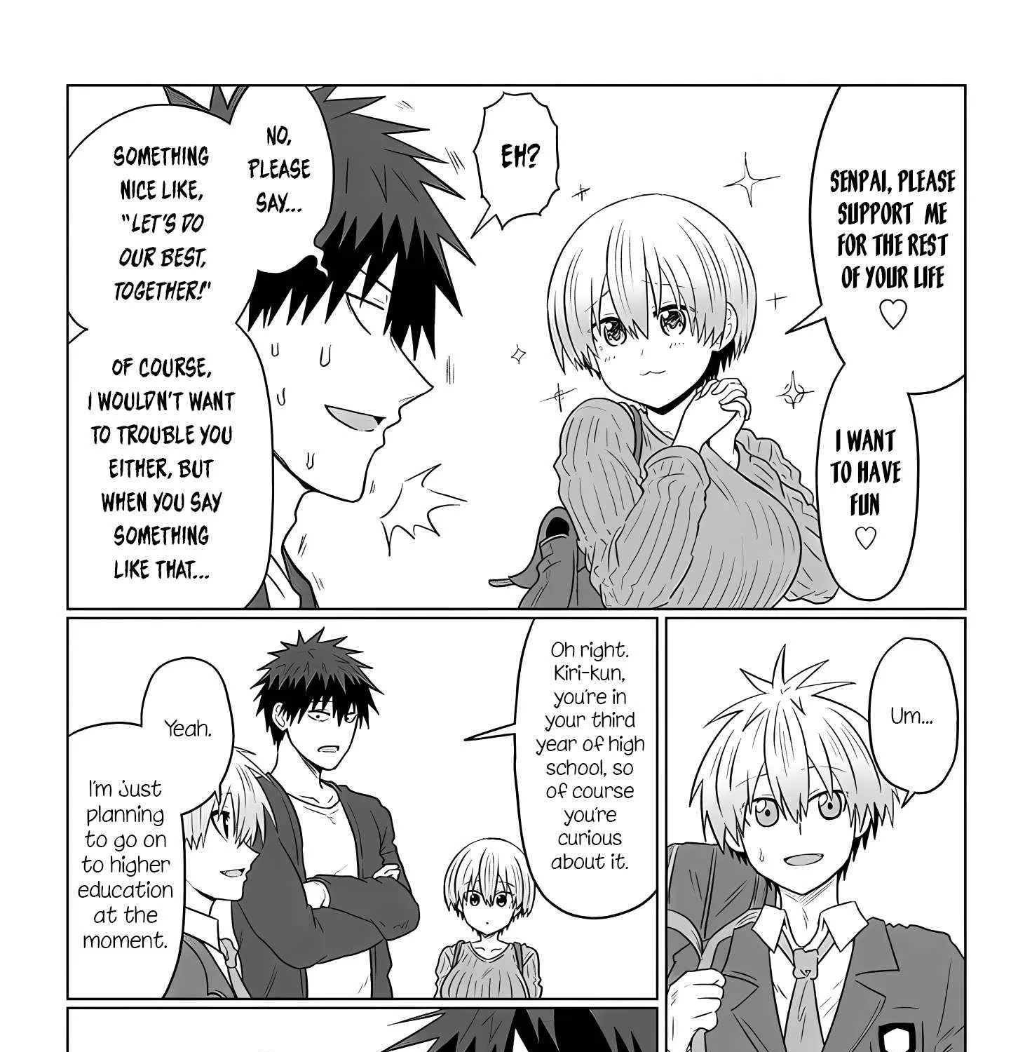 Uzaki-Chan Wa Asobitai! Chapter 120 page 8 - 