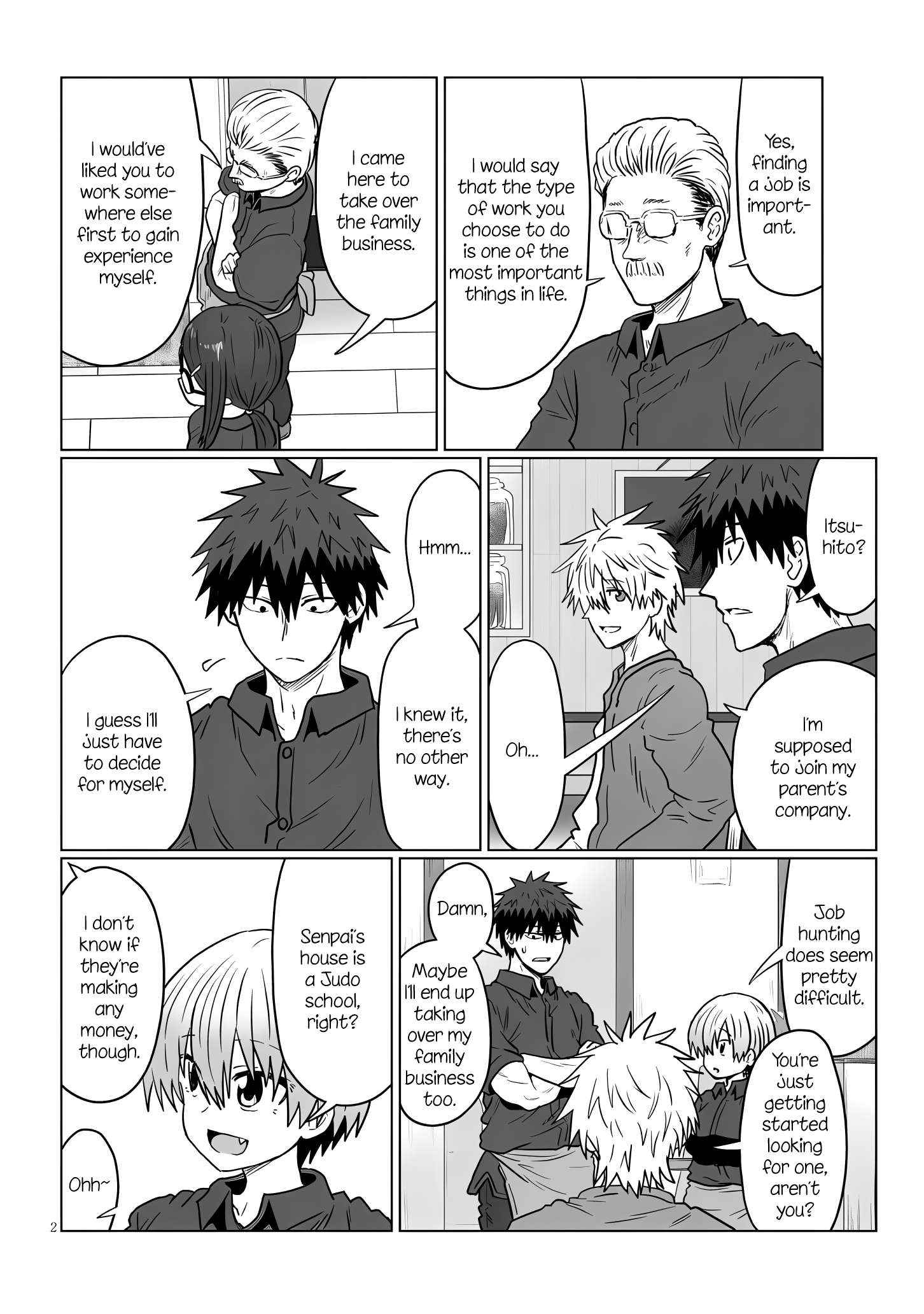 Uzaki-Chan Wa Asobitai! Chapter 121 page 2 - 
