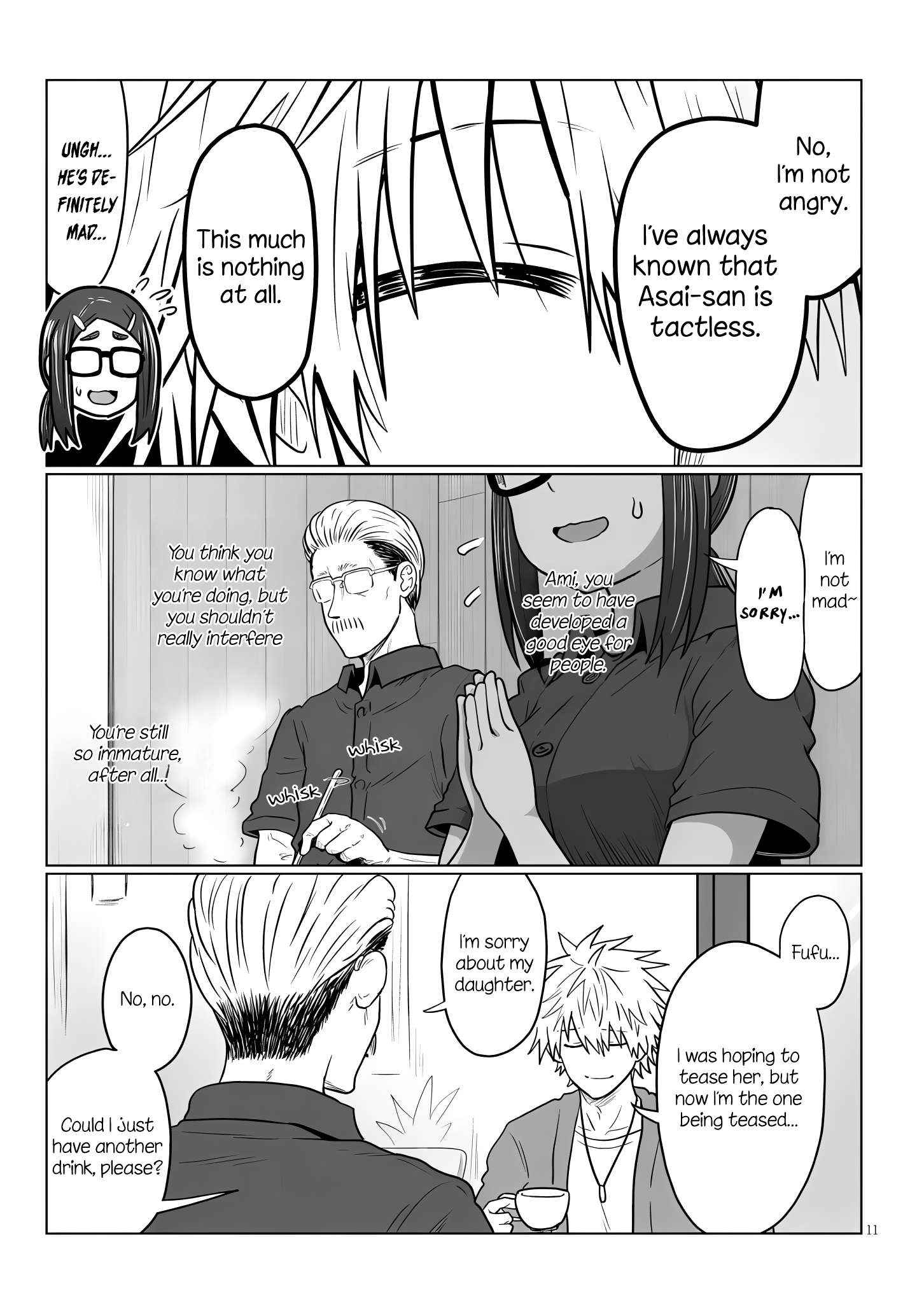 Uzaki-Chan Wa Asobitai! Chapter 121 page 11 - 
