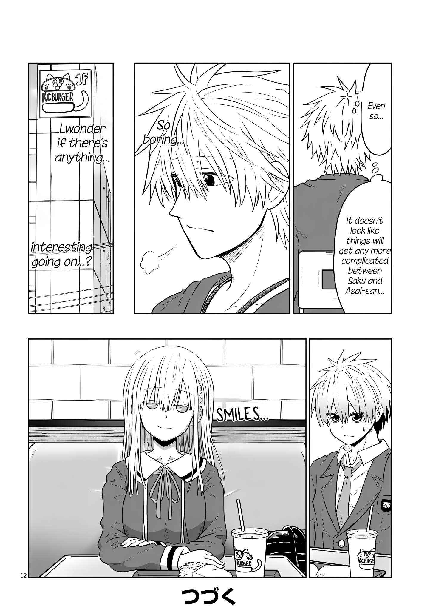 Uzaki-Chan Wa Asobitai! Chapter 121 page 12 - 