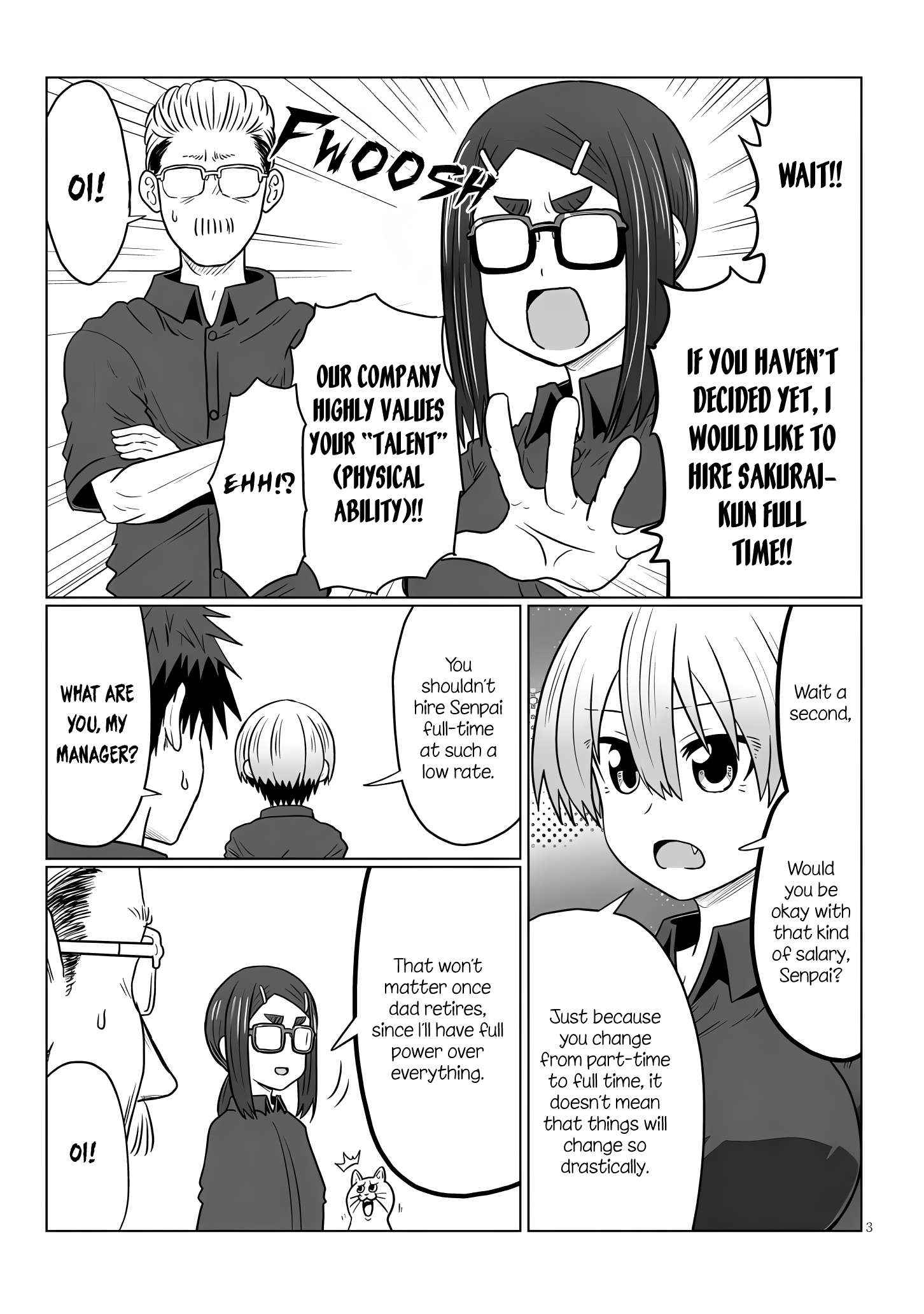Uzaki-Chan Wa Asobitai! Chapter 121 page 3 - 