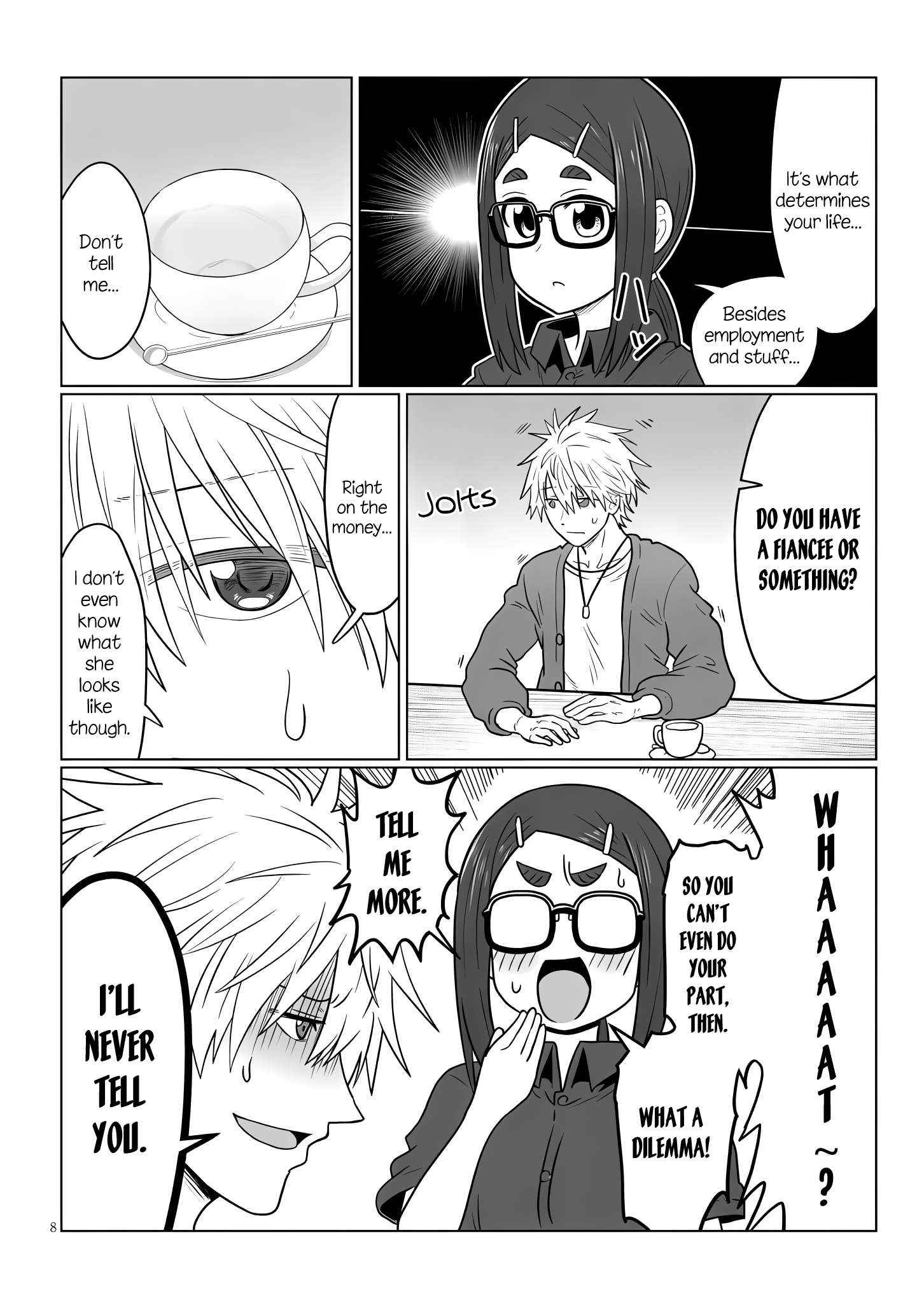 Uzaki-Chan Wa Asobitai! Chapter 121 page 8 - 