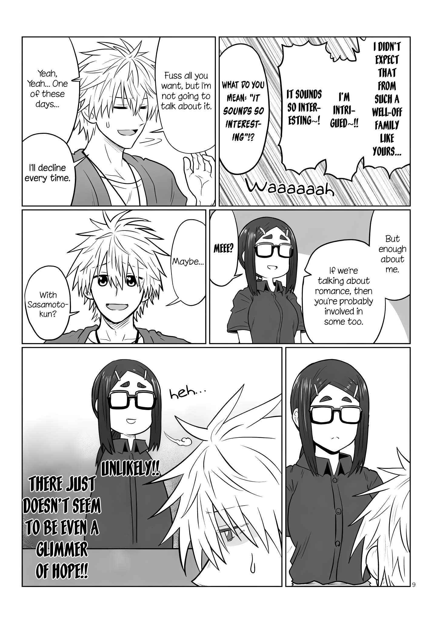 Uzaki-Chan Wa Asobitai! Chapter 121 page 9 - 