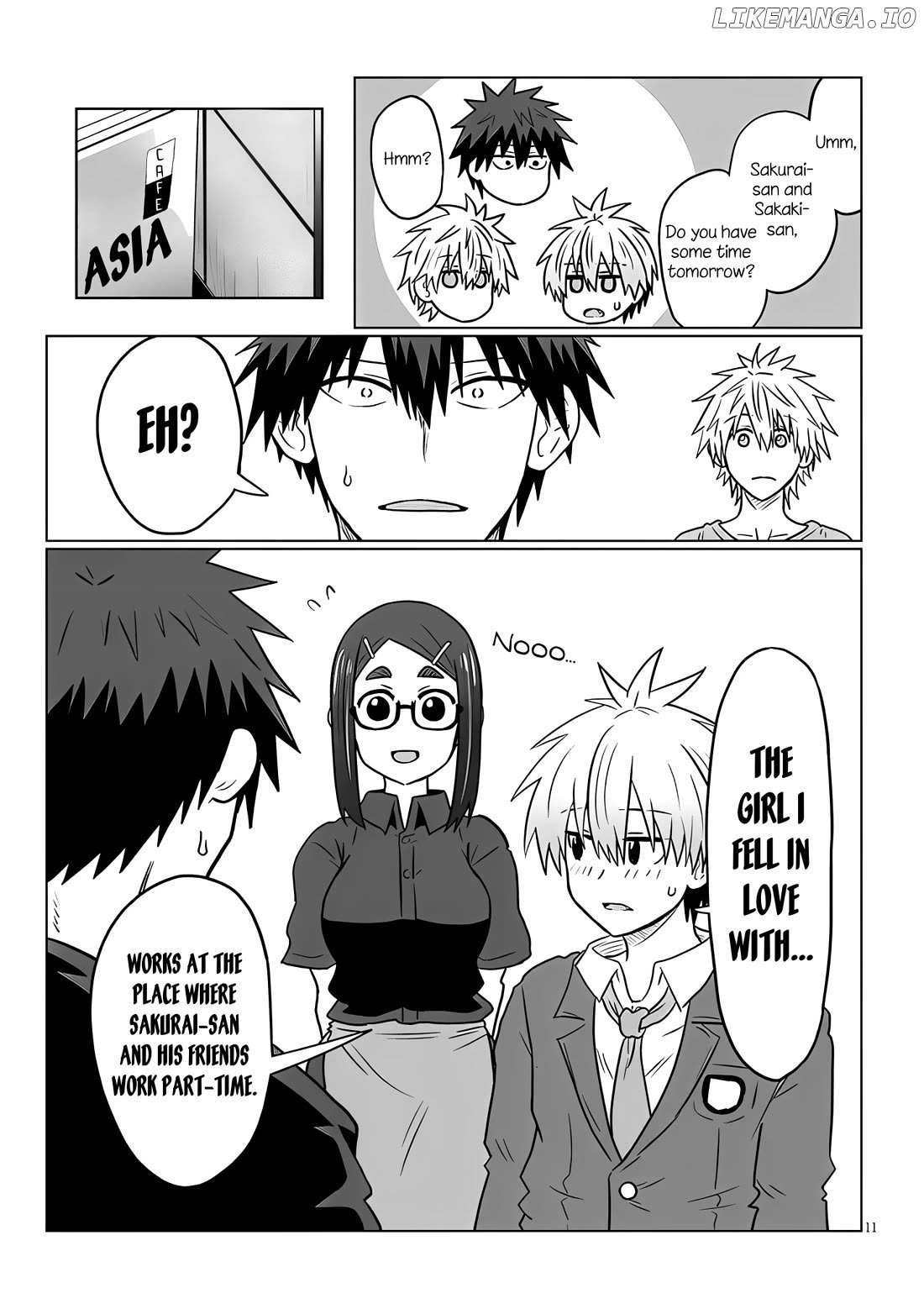 Uzaki-Chan Wa Asobitai! Chapter 123 page 11 - 