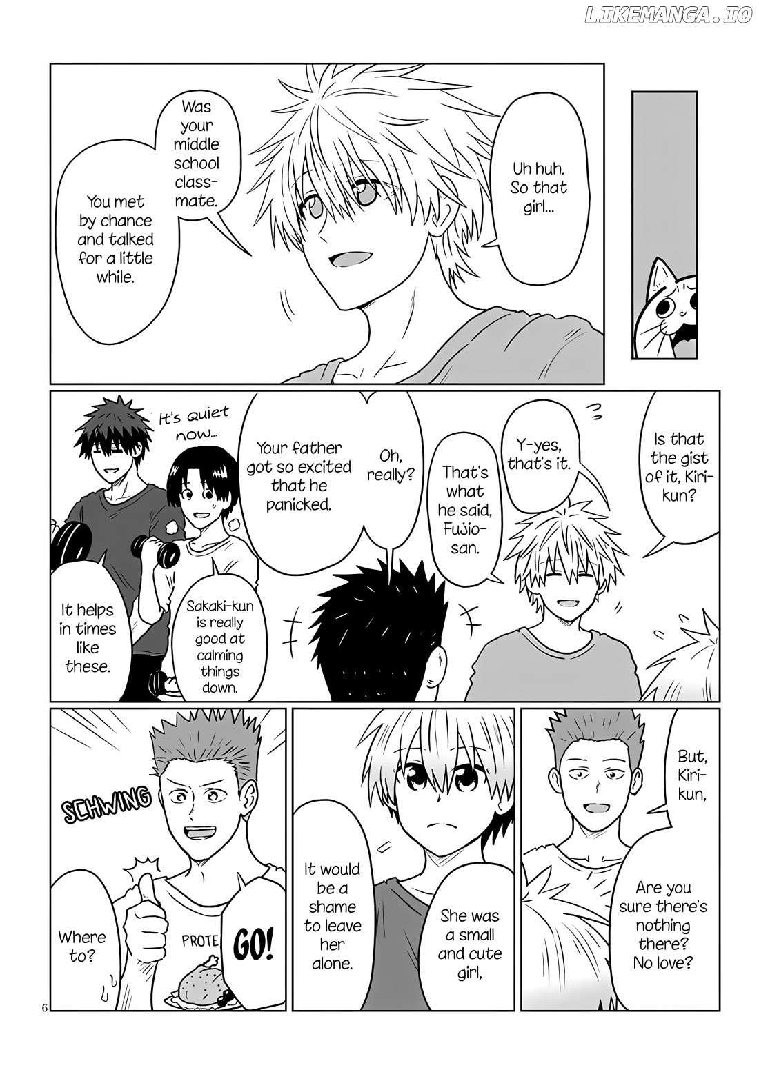 Uzaki-Chan Wa Asobitai! Chapter 123 page 6 - 
