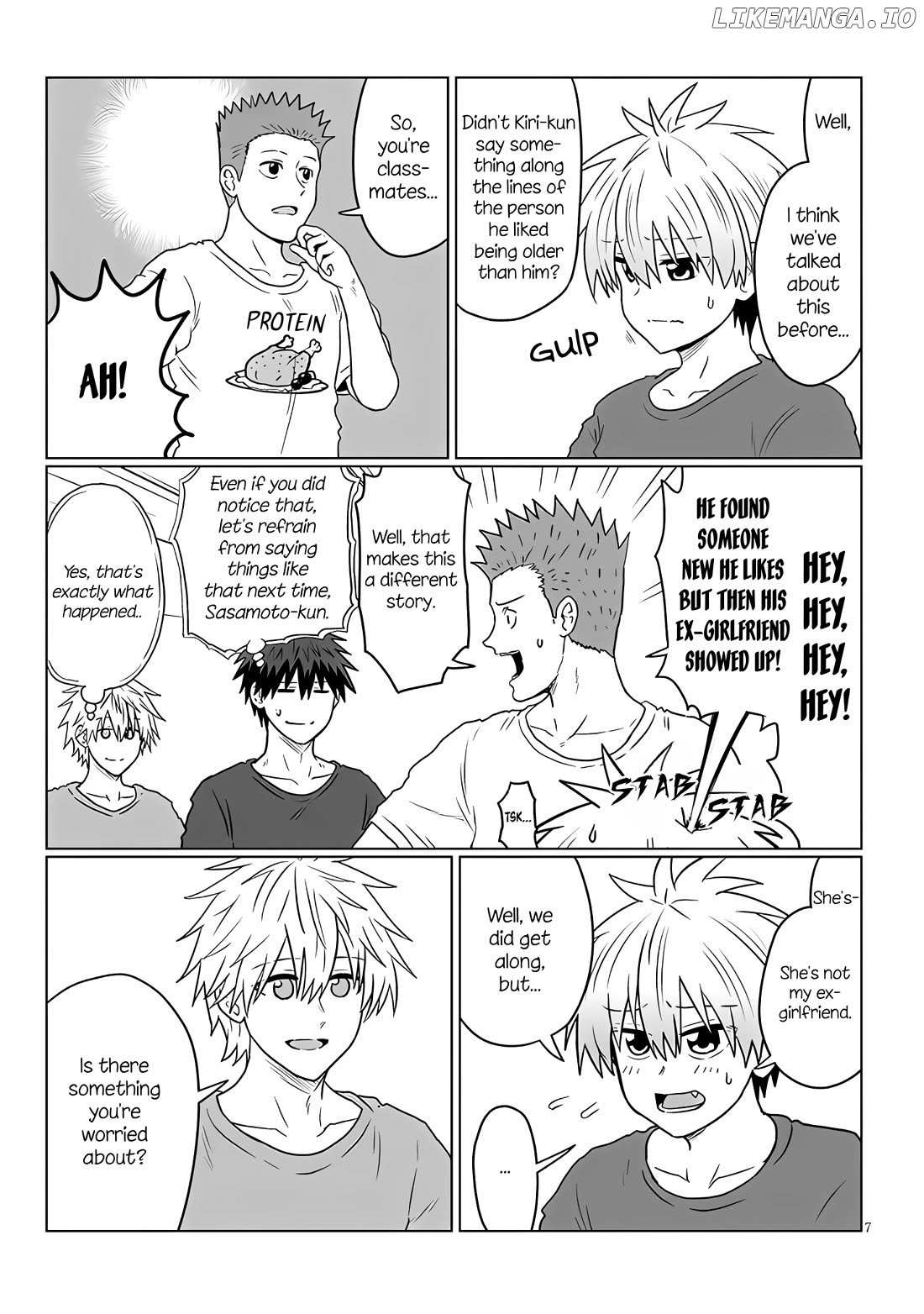 Uzaki-Chan Wa Asobitai! Chapter 123 page 7 - 