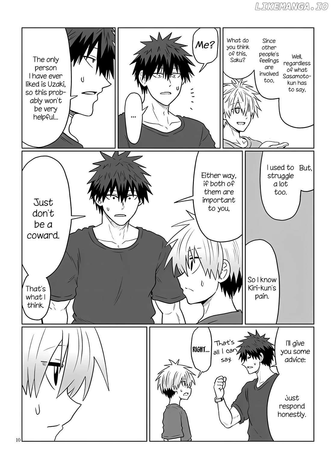 Uzaki-Chan Wa Asobitai! Chapter 123 page 10 - 
