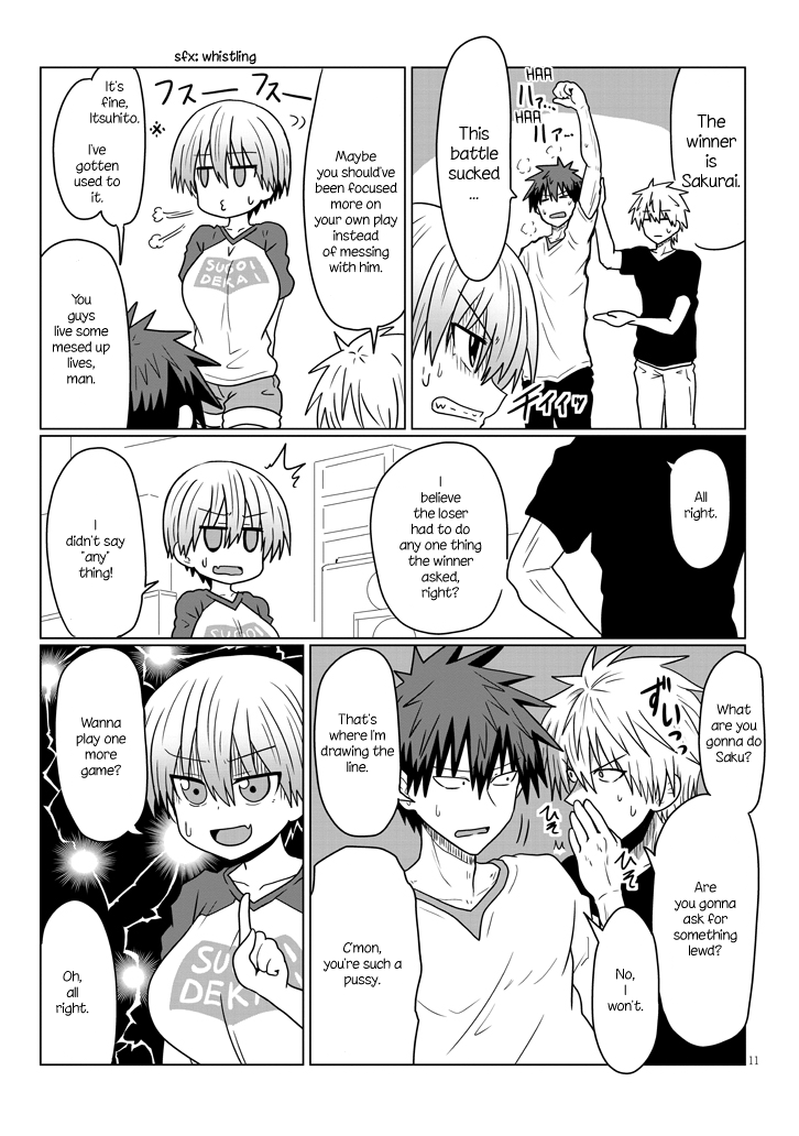 Uzaki-Chan Wa Asobitai! Chapter 28 page 11 - 