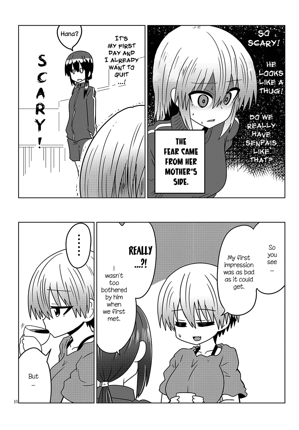 Uzaki-Chan Wa Asobitai! Chapter 30 page 10 - 