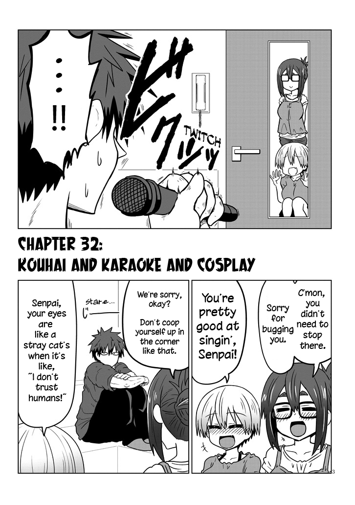 Uzaki-Chan Wa Asobitai! Chapter 32 page 3 - 