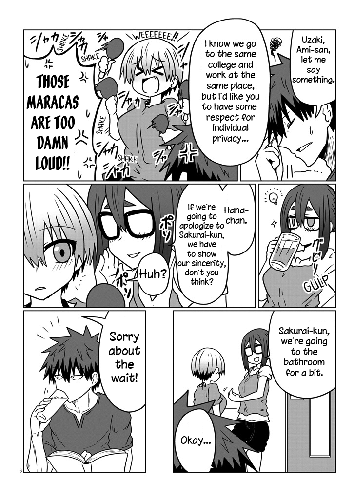 Uzaki-Chan Wa Asobitai! Chapter 32 page 6 - 