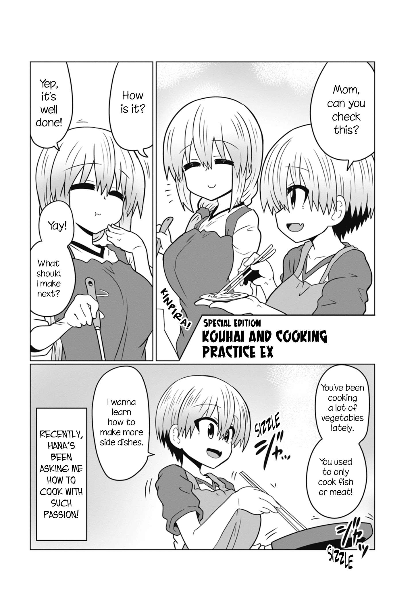Uzaki-Chan Wa Asobitai! Chapter 33.5 page 10 - 