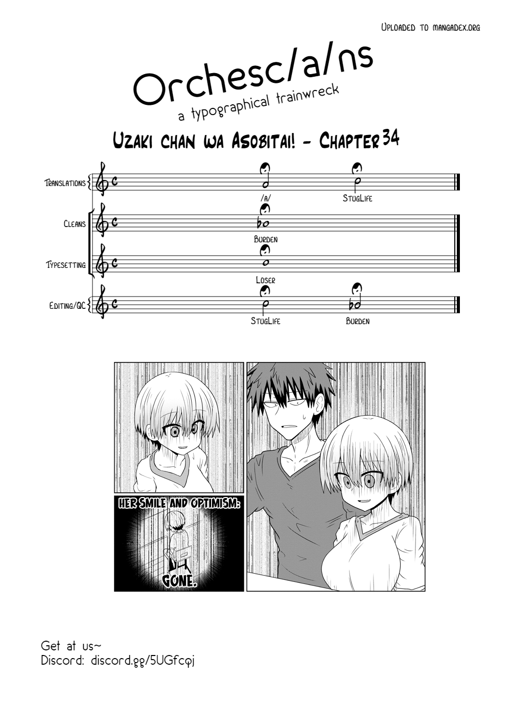 Uzaki-Chan Wa Asobitai! Chapter 34 page 13 - 