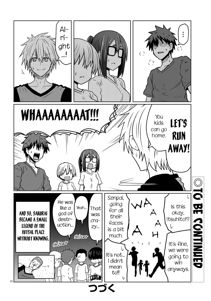 Uzaki-Chan Wa Asobitai! Chapter 36 page 16 - 