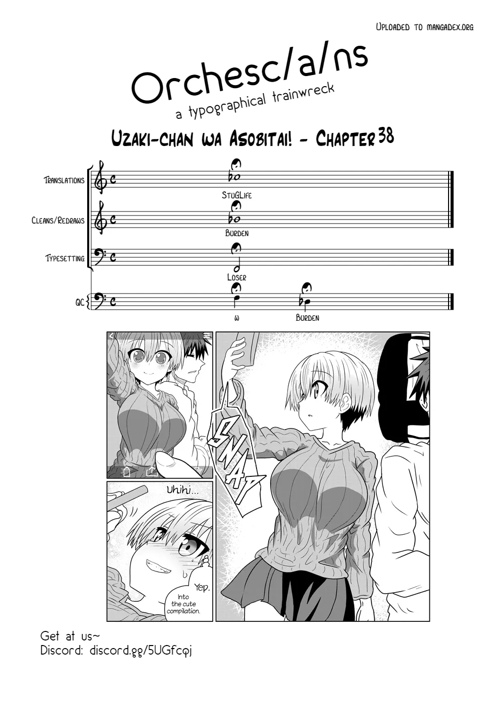 Uzaki-Chan Wa Asobitai! Chapter 38 page 13 - 