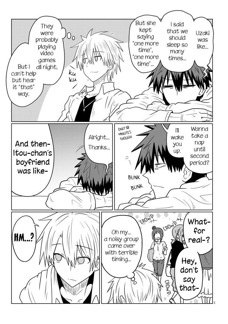 Uzaki-Chan Wa Asobitai! Chapter 38 page 3 - 
