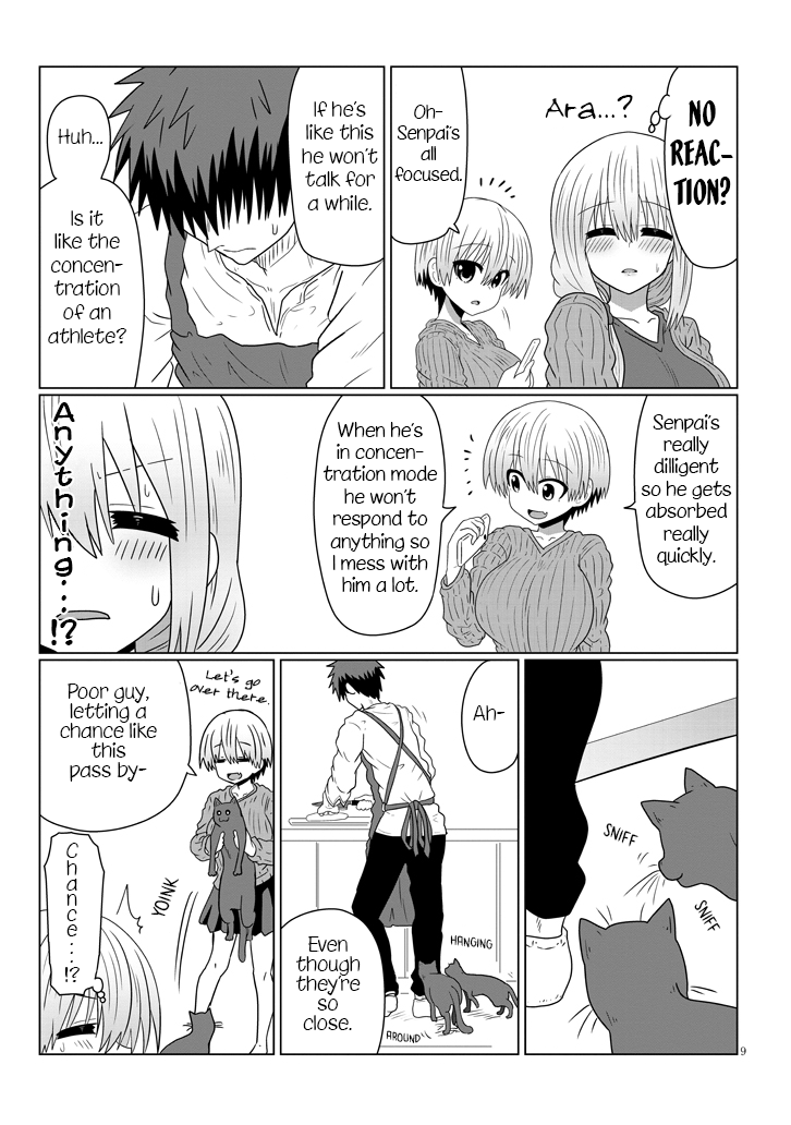 Uzaki-Chan Wa Asobitai! Chapter 39 page 9 - 
