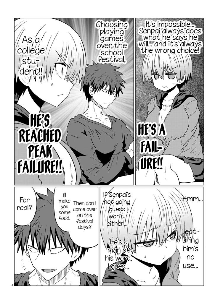 Uzaki-Chan Wa Asobitai! Chapter 40 page 4 - 