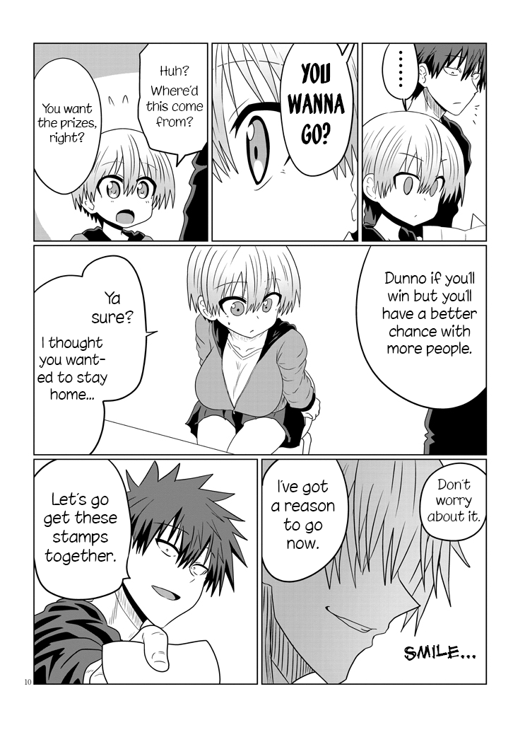 Uzaki-Chan Wa Asobitai! Chapter 40 page 10 - 