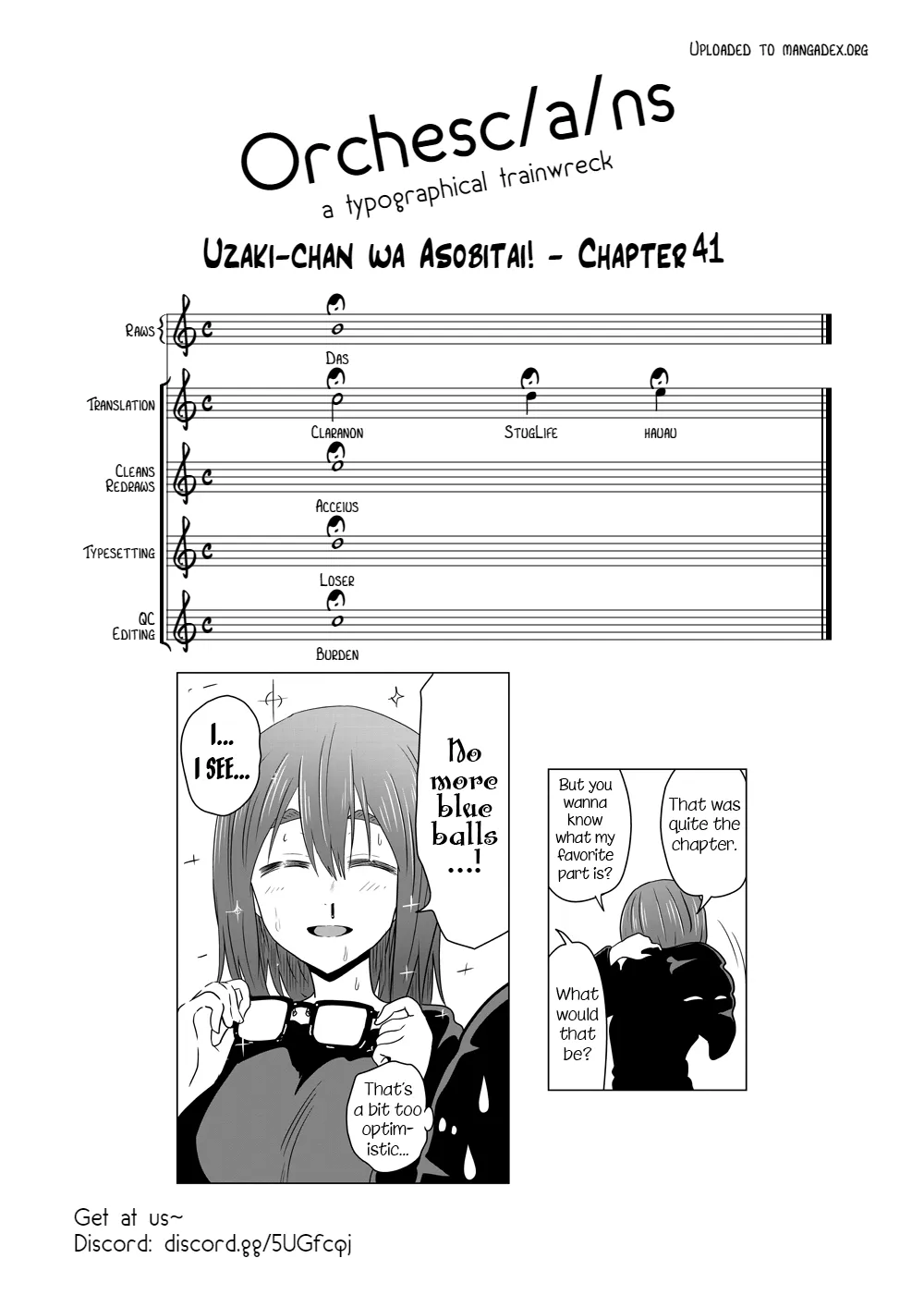 Uzaki-Chan Wa Asobitai! Chapter 41 page 17 - 