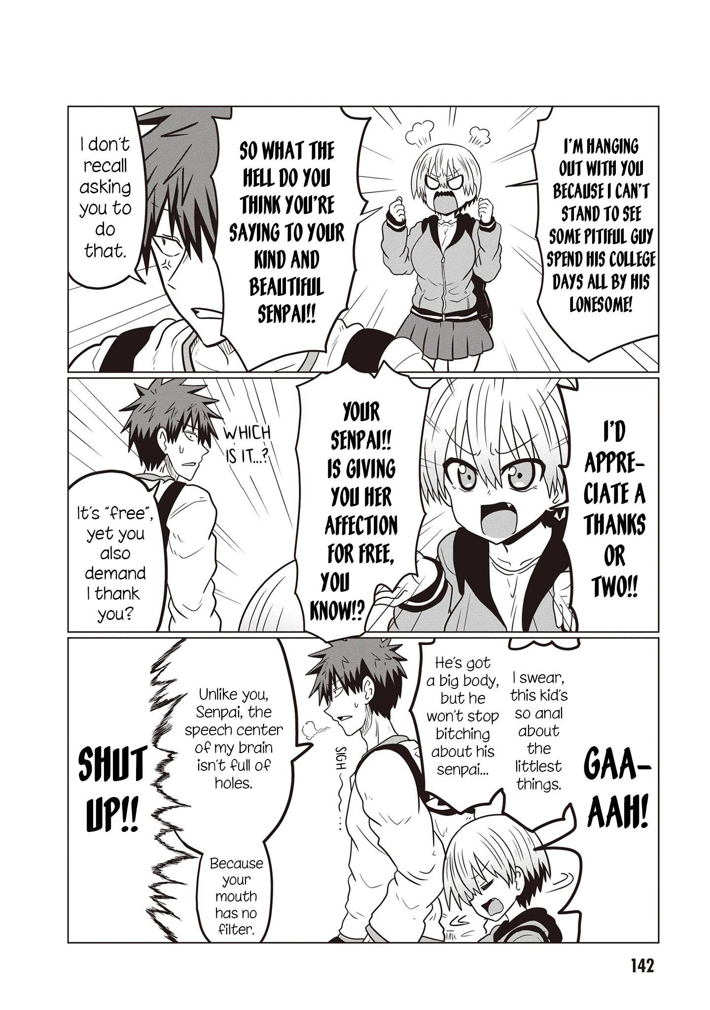 Uzaki-Chan Wa Asobitai! Chapter 42.5 page 16 - 