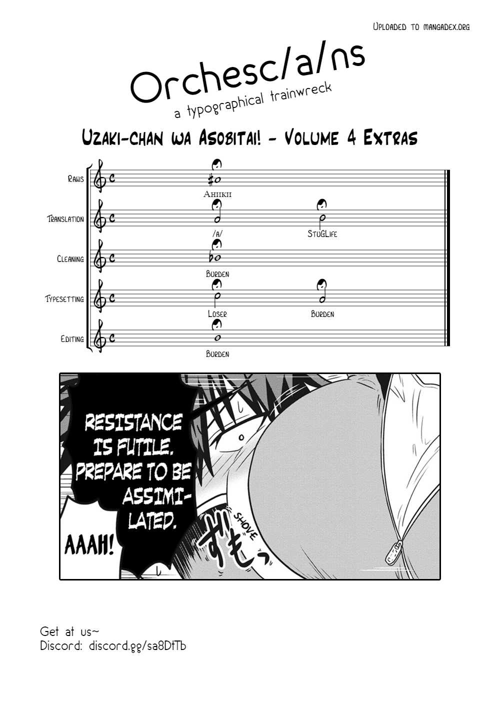 Uzaki-Chan Wa Asobitai! Chapter 42.5 page 22 - 