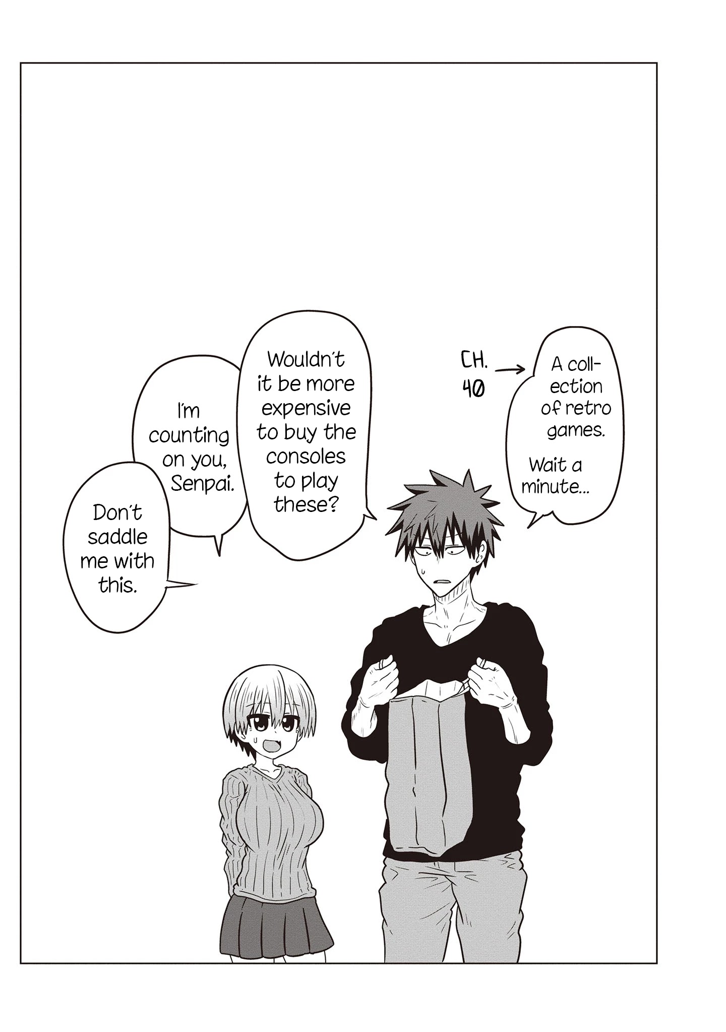Uzaki-Chan Wa Asobitai! Chapter 42.5 page 9 - 