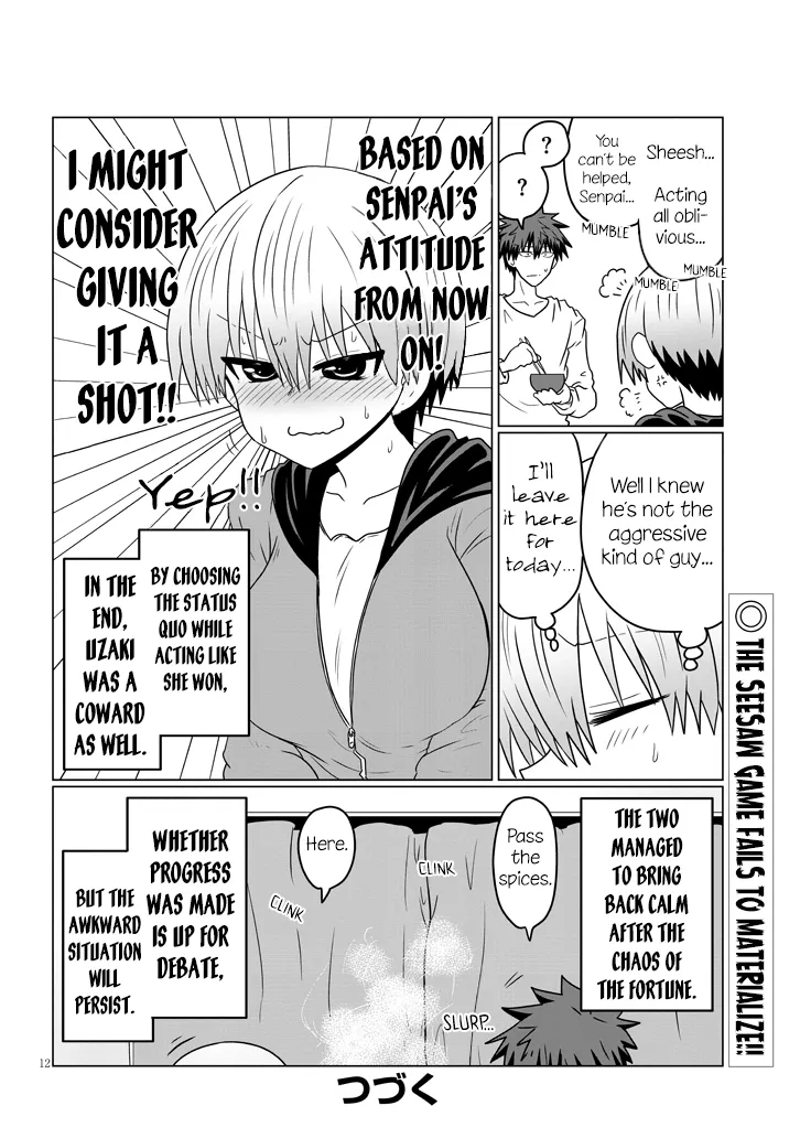 Uzaki-Chan Wa Asobitai! Chapter 42 page 12 - 