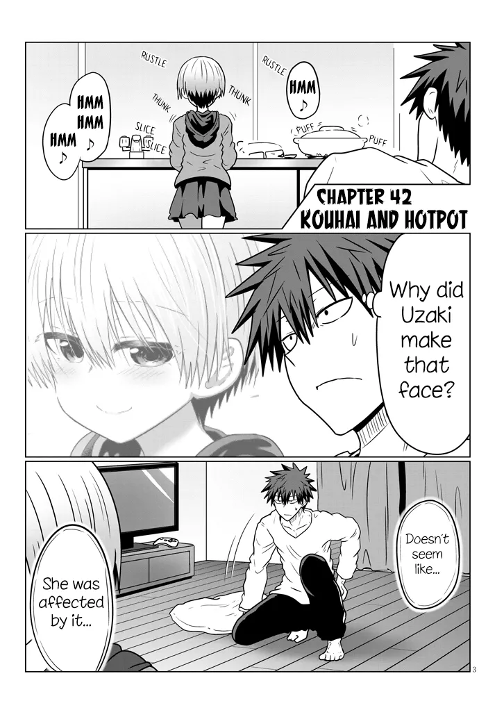 Uzaki-Chan Wa Asobitai! Chapter 42 page 3 - 